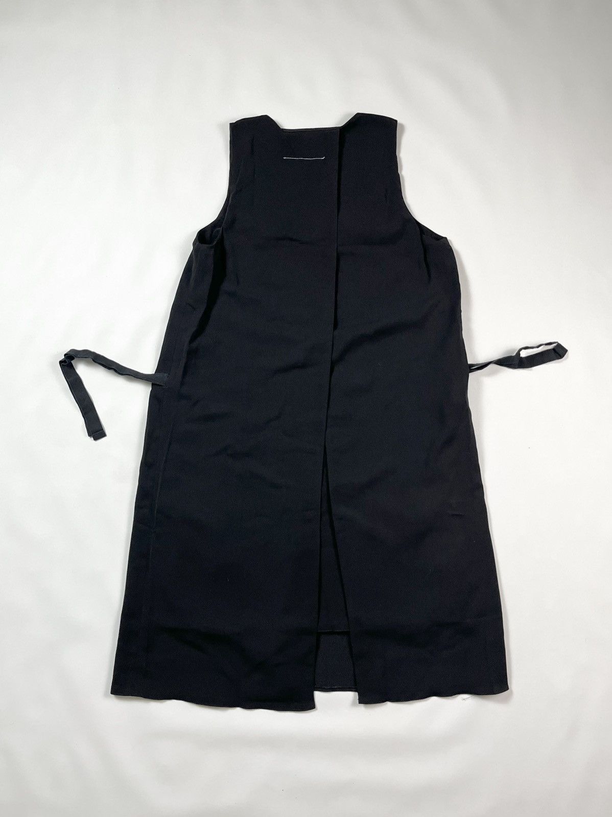 MM6 MM6 MAISON MARGIELA RIBBON-TIE PINAFORE DRESS Size XS / US 0-2 / IT 36-38 - 2 Thumbnail