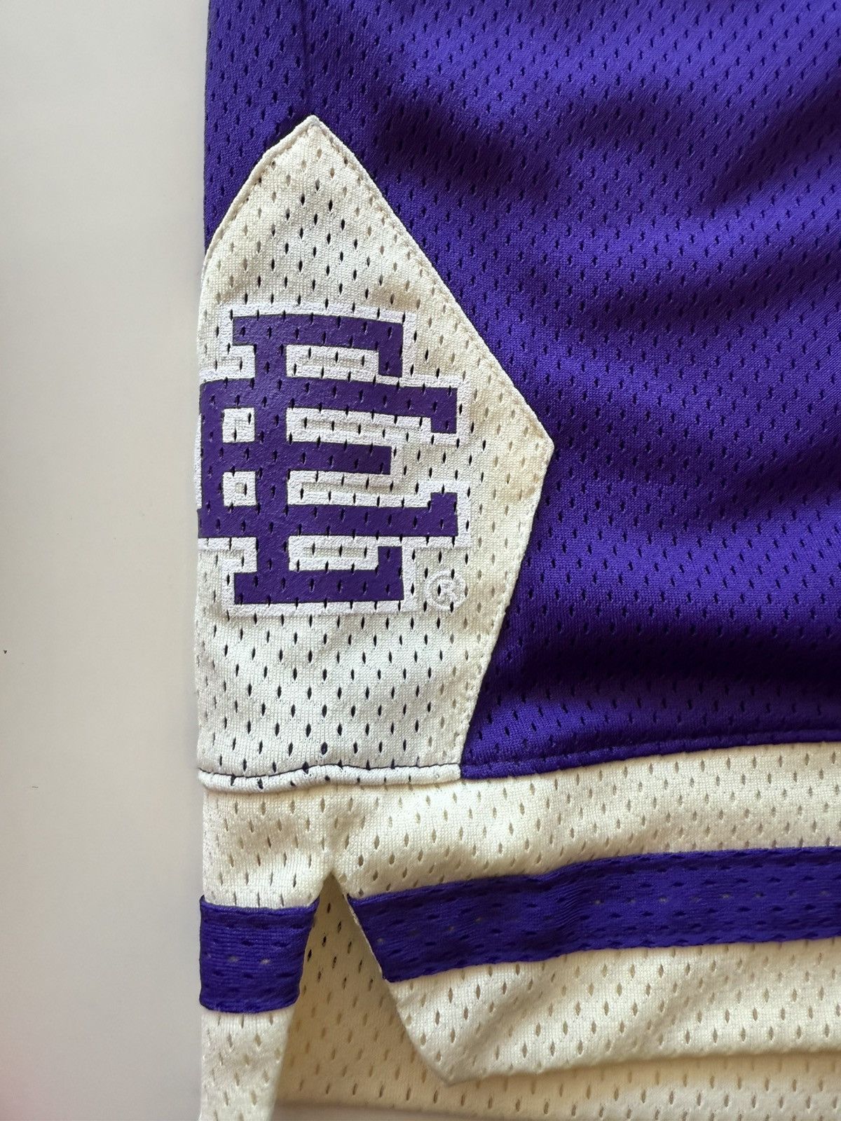 Eric Emanuel Eric Emmanuel, purple diamond shorts Size US 34 / EU 50 - 2 Thumbnail