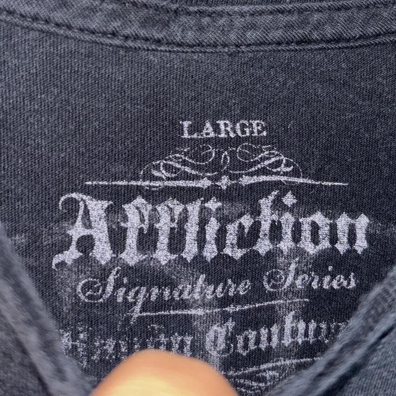 Affliction Y2K 2000s AFFLICTION Size LARGE Grunge Tee RARE Size US L / EU 52-54 / 3 - 4 Thumbnail