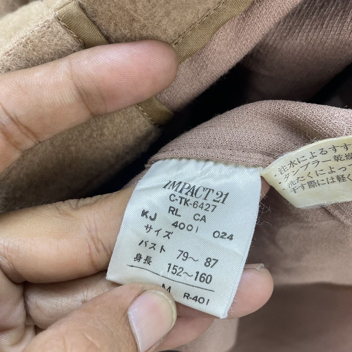 Polo Ralph Lauren × Vintage Ralph Lauren Polo Design Style Duffel Hoodie Jacket Size M / US 6-8 / IT 42-44 - 5 Thumbnail