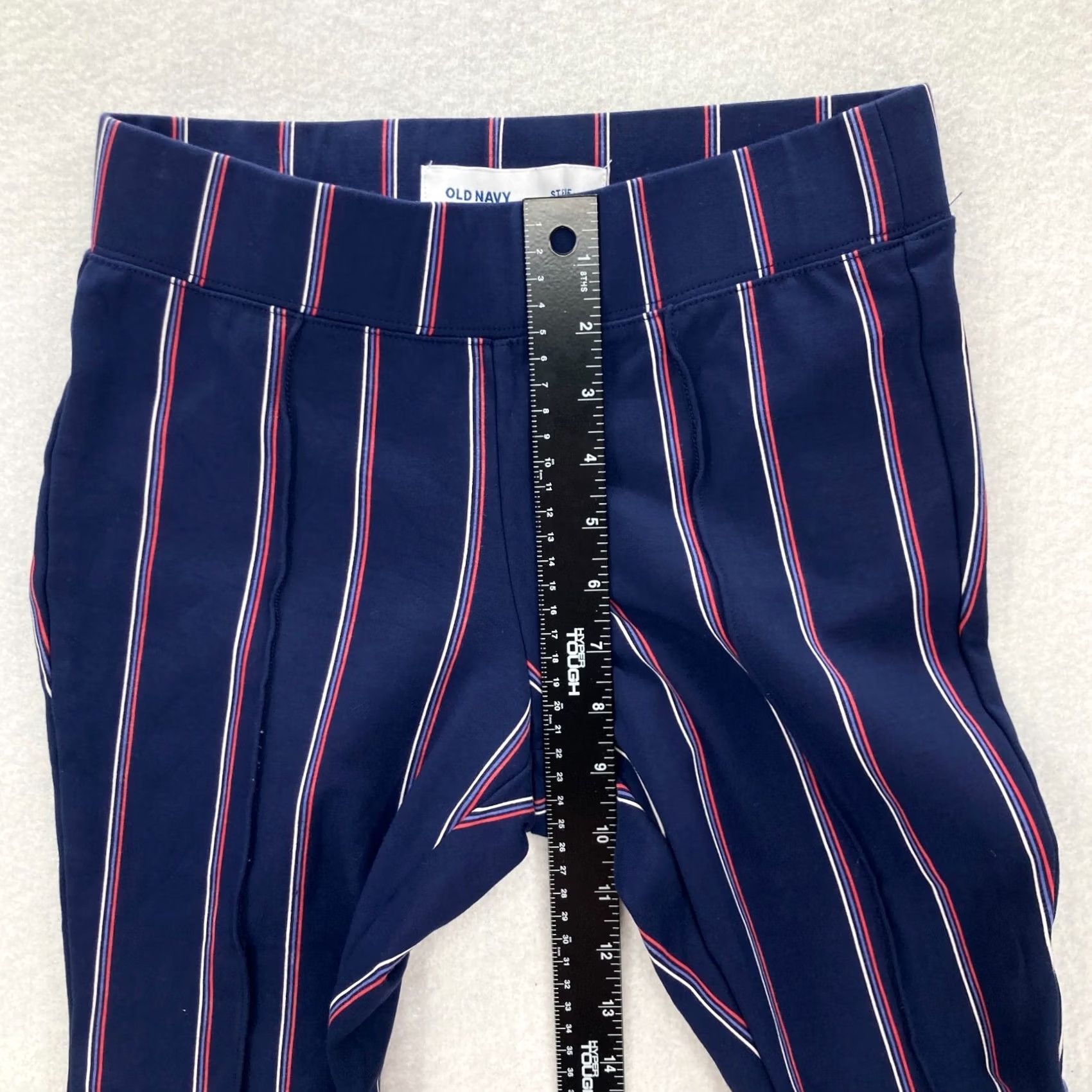 Old Navy Old Navy Pants Womens XS Stevie Size Striped Print Super Stretch Leggings Size 26" / US 2 / IT 38 - 6 Thumbnail