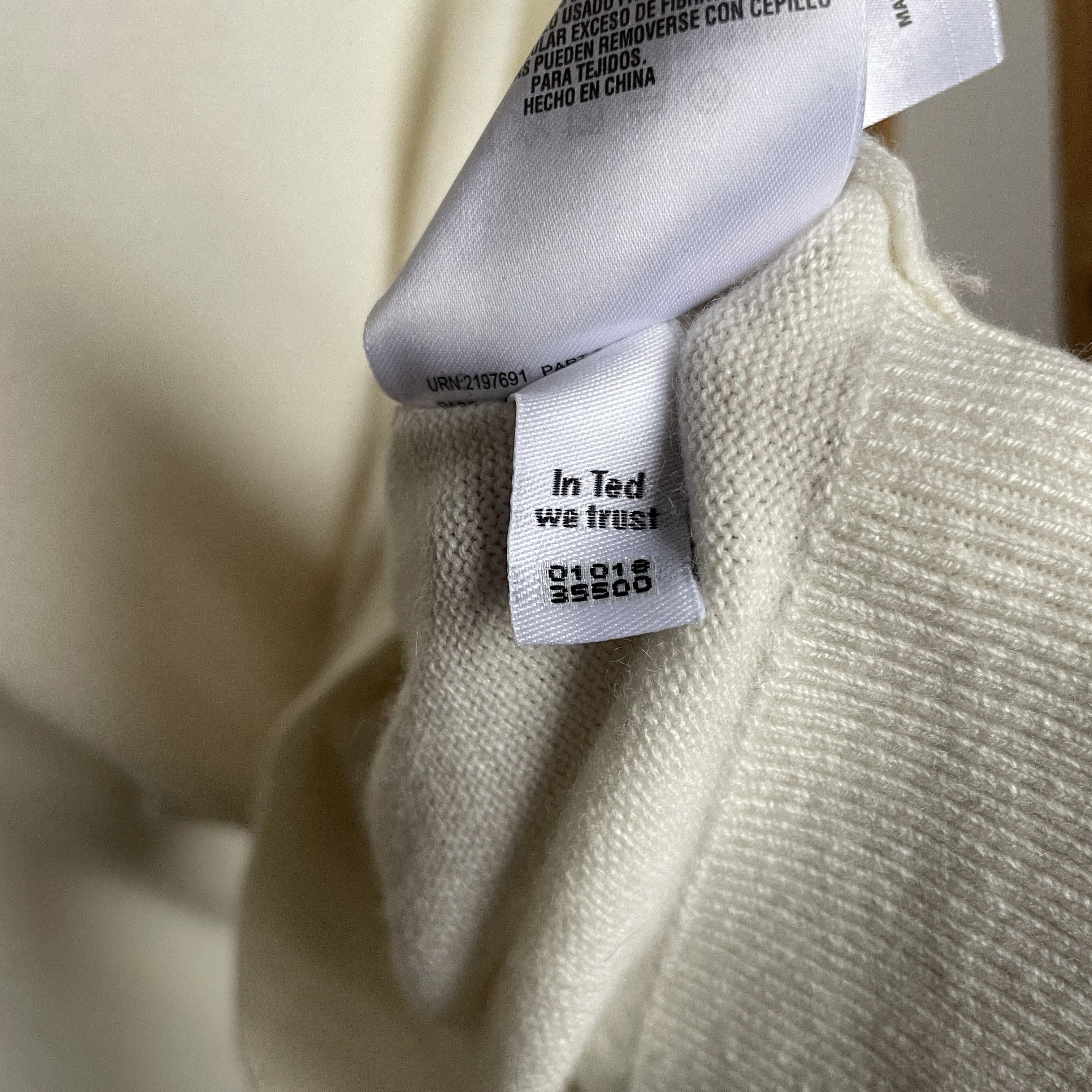 Ted Baker Ted Baker Celebrating 30 Years Ruffle Wool Blend Sweater Size L / US 10 / IT 46 - 12 Thumbnail