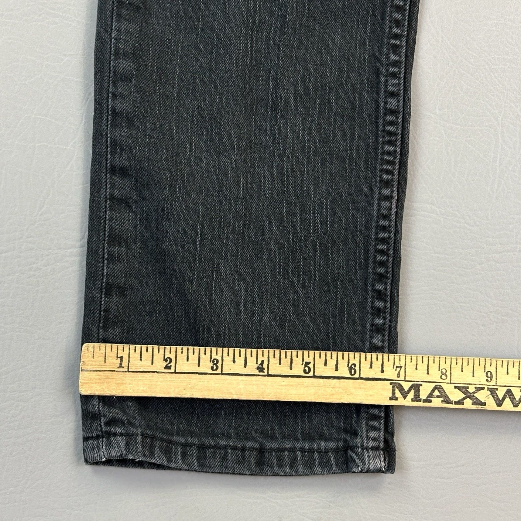 Levi's VINTAGE Levis 511 Jeans Mens 34x32 Black Denim Slim Fit Stretch Zip Fly Skate Casual Size US 34 / EU 50 - 5 Thumbnail