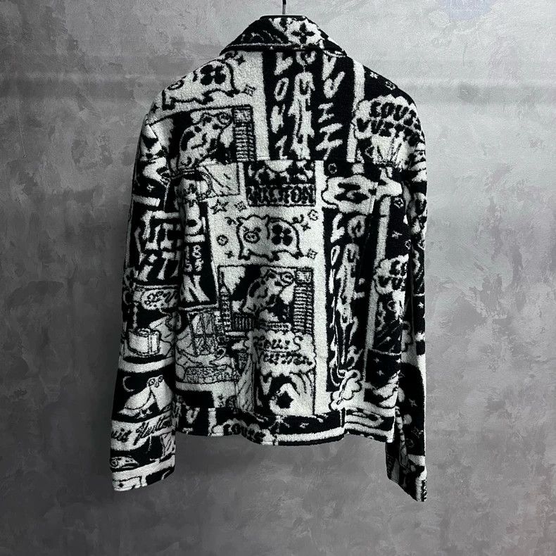 Louis Vuitton Louis Vuitton Black and white full cartoon jacket Size US L / EU 52-54 / 3 - 5 Thumbnail