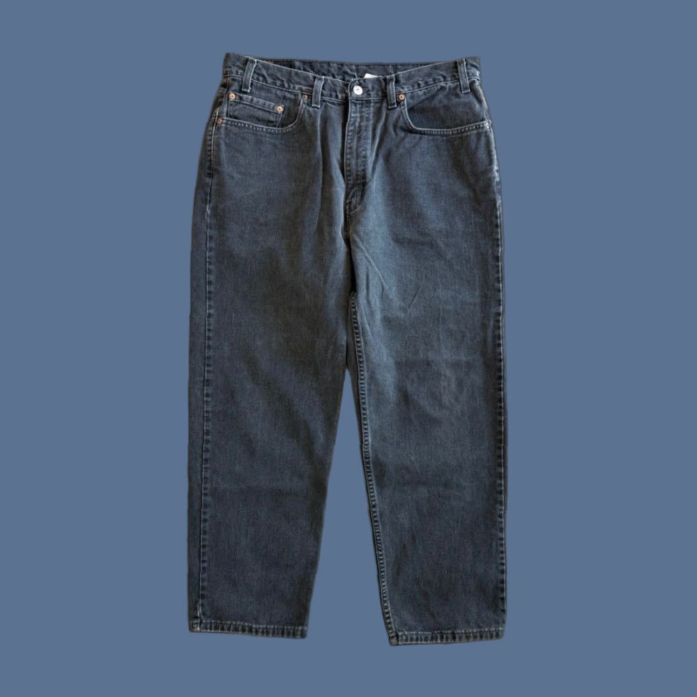 VINTAGE Levi’s 550 Relaxed Fit Black Denim Jeans 36x30 Men In Canada 90s Straight N/A