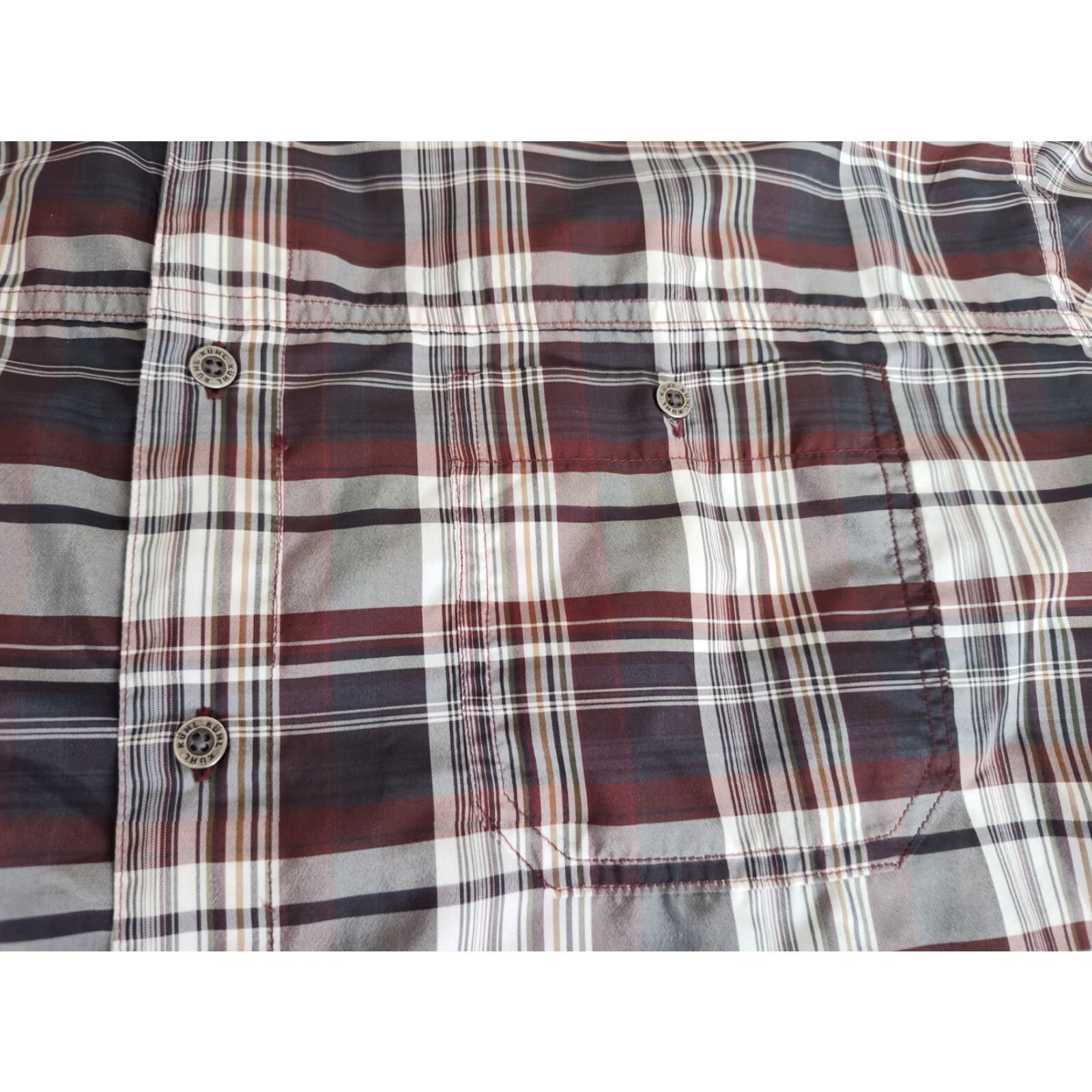 Vintage Kuhl Eluxur Mountain Grown Mens Button Up Shirt Sleeve Camp Shirt Plaid Size XXL Size US XXL / EU 58 / 5 - 5 Thumbnail