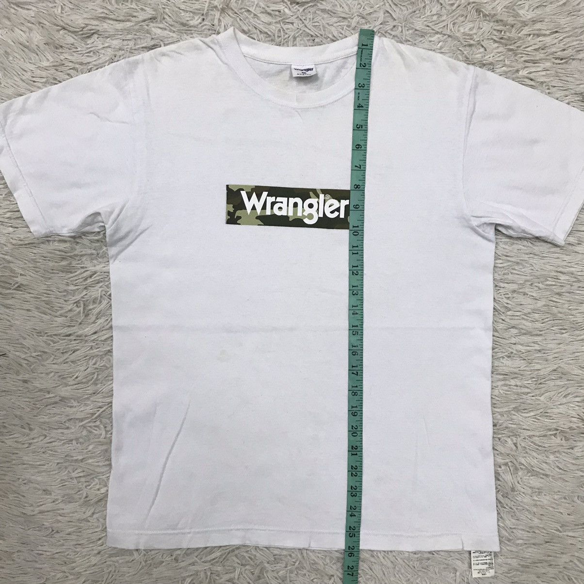 Japanese Brand WRANGLER BOX LOGO CAMO TSHIRT Size US S / EU 44-46 / 1 - 14 Thumbnail