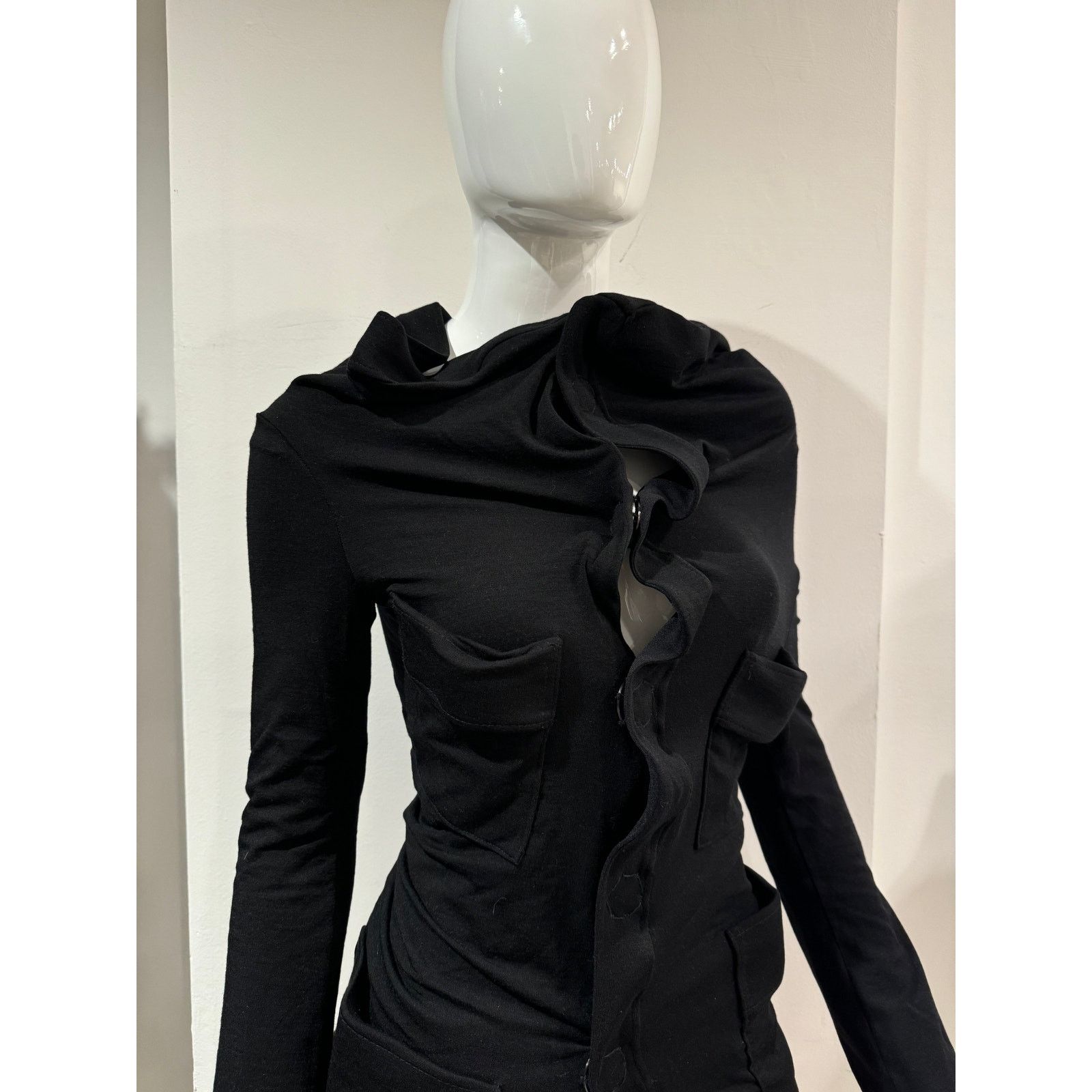 Junya Watanabe F/W2008 Junya Watanabe Comme des Garçons Wool Evening Jacket Size US S / EU 44-46 / 1 - 3 Thumbnail