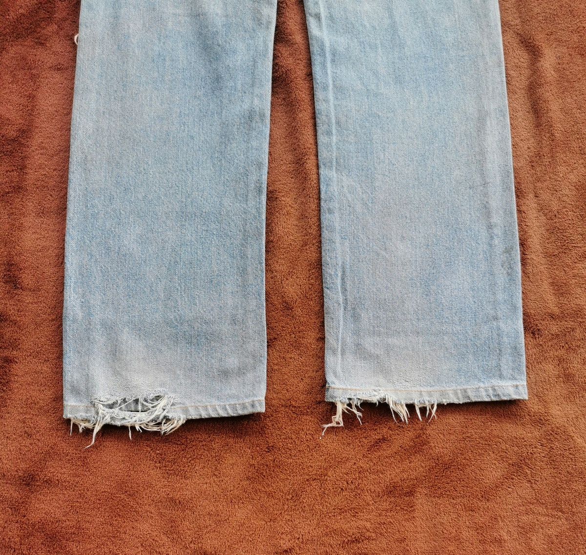 Levi's 90s Vintage Levis Silvertab Distressed Denim Jeans Size US 32 / EU 48 - 5 Thumbnail