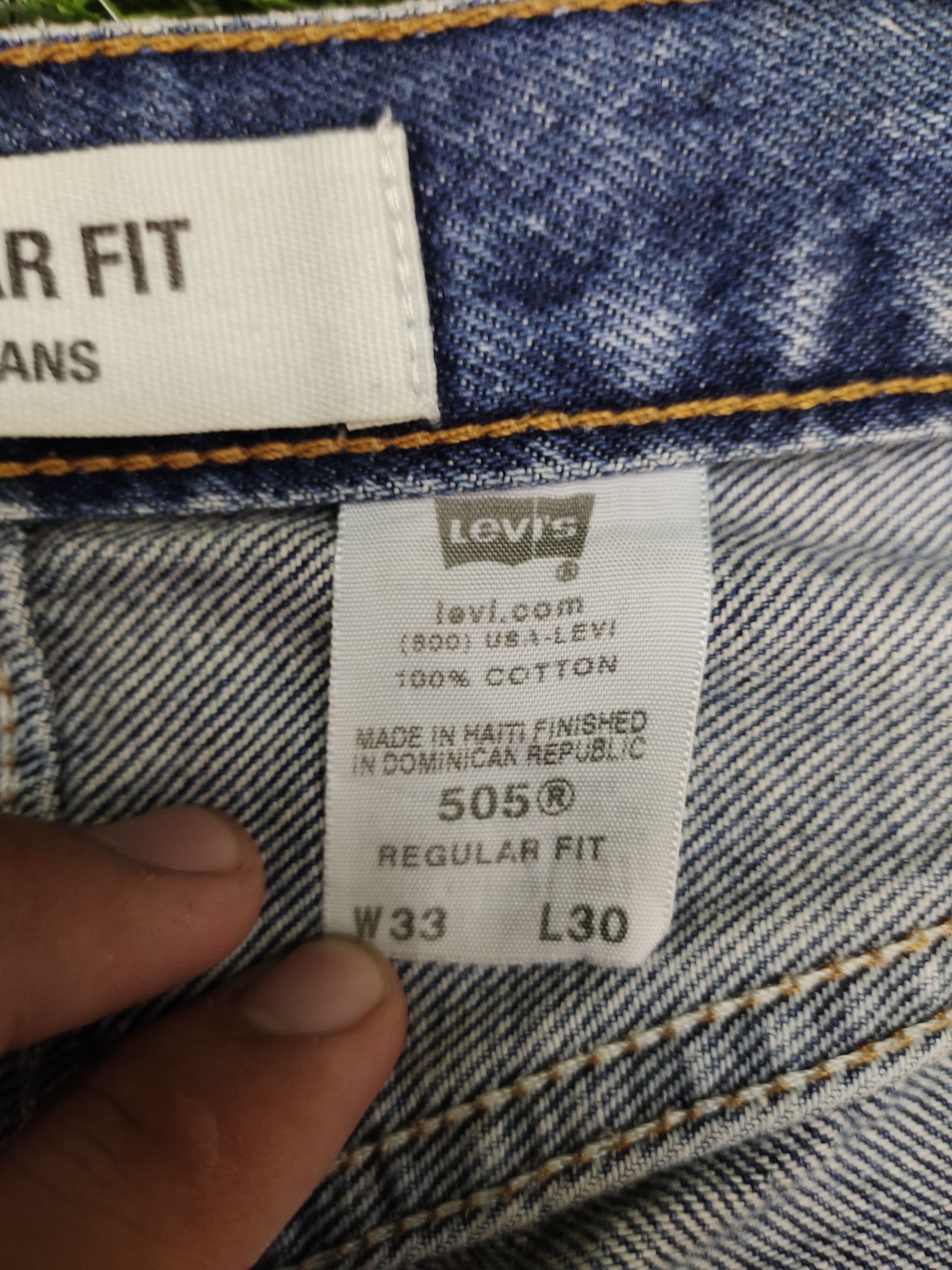 Levi's Size 32x29 Vintage Levis 505 Regular Fit Jeans Distressed Size US 32 / EU 48 - 18 Thumbnail