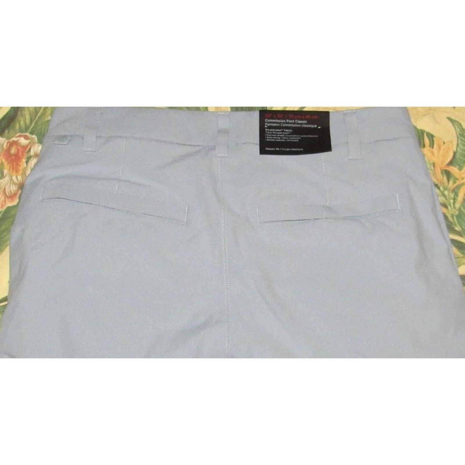 Lululemon LULULEMON Grey Commission Classic Fit Pants 30 x 30 NWT Mens Regular Inseam 30 Color Gray Chino 30x30 Size US 30 / EU 46 - 4 Thumbnail