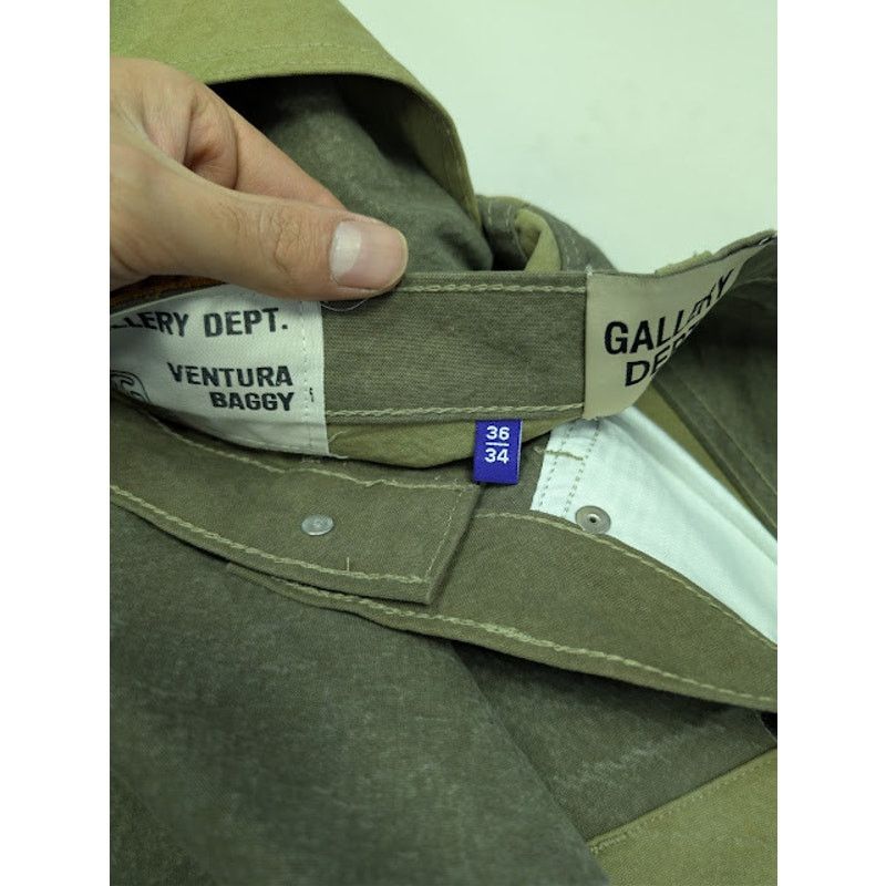 Gallery Dept. o1rshd1 Ventura Straight-Leg Denim Jeans in Army Size US 36 / EU 52 - 18 Thumbnail