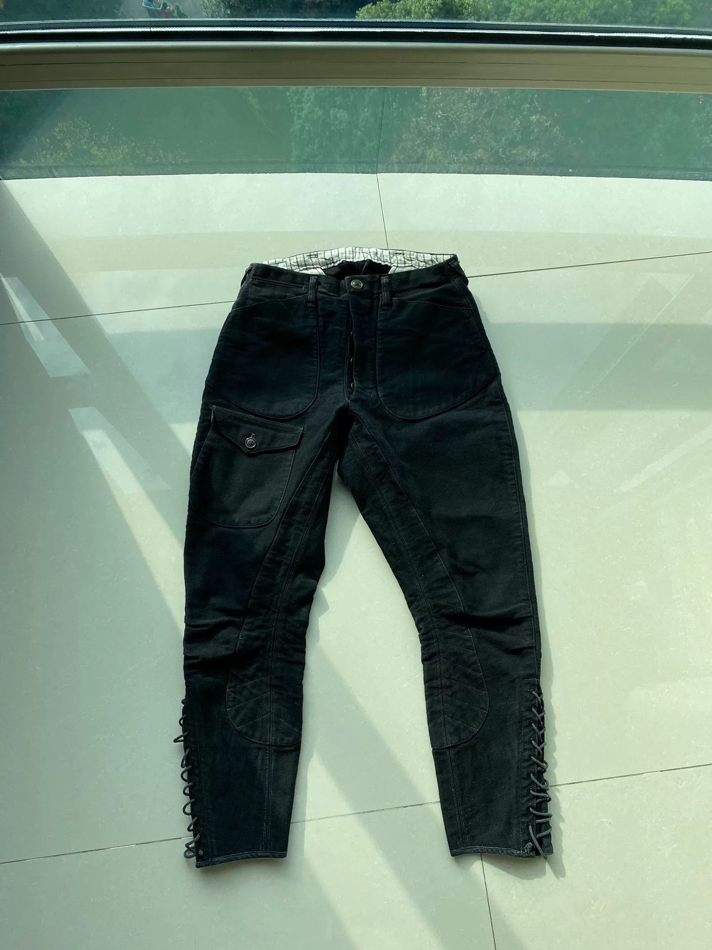 Freewheelers freewheelers black bootlegger pants Size US 28 / EU 44 - 1 Thumbnail