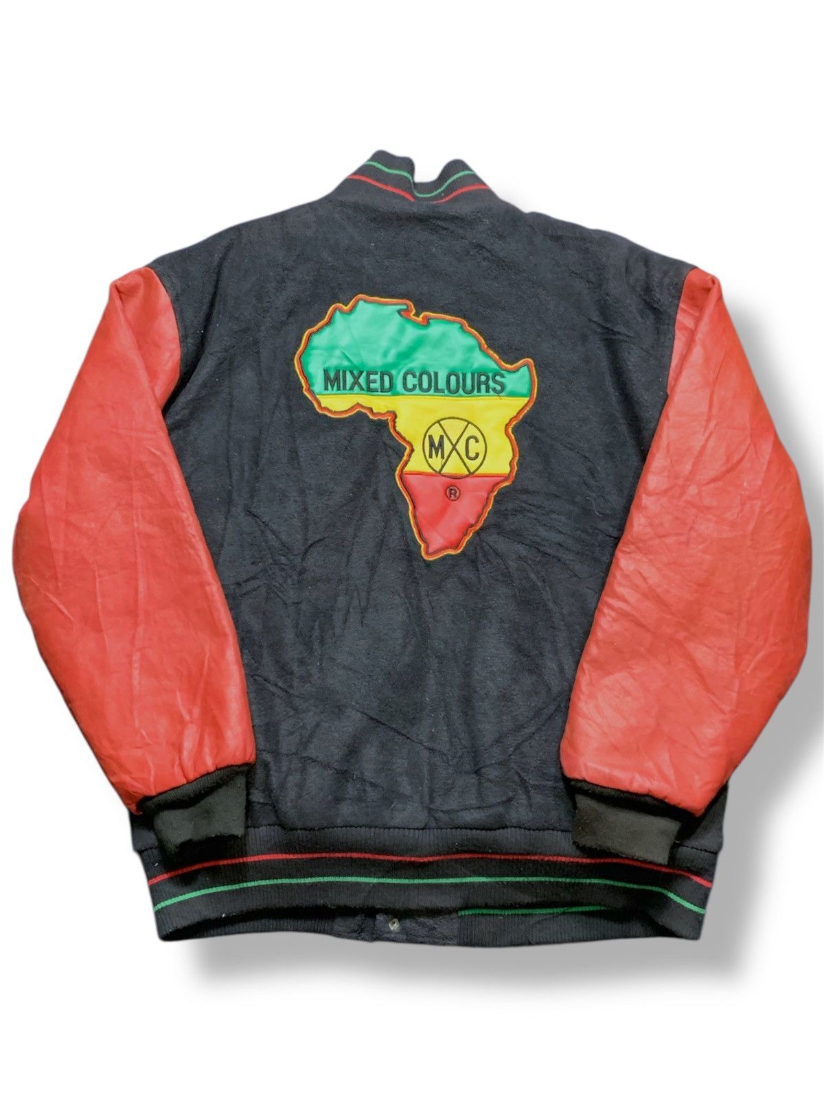 Vintage Vintage Letterman Jacket Mixed Colours Size US M / EU 48-50 / 2 - 2 Thumbnail