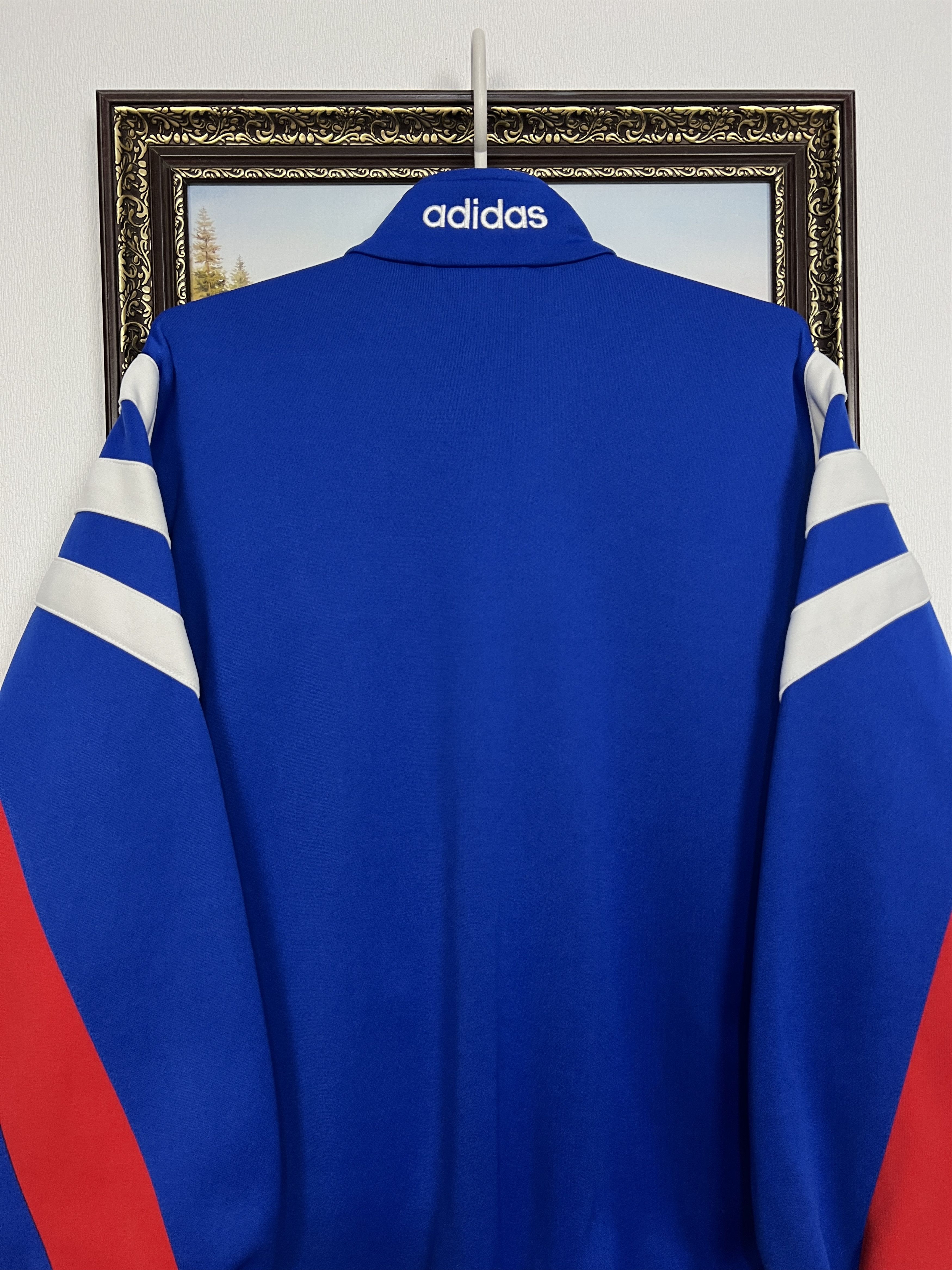 Adidas Vintage 90s Bayern Munich Football Jacket Soccer Track Top Size US S / EU 44-46 / 1 - 9 Thumbnail