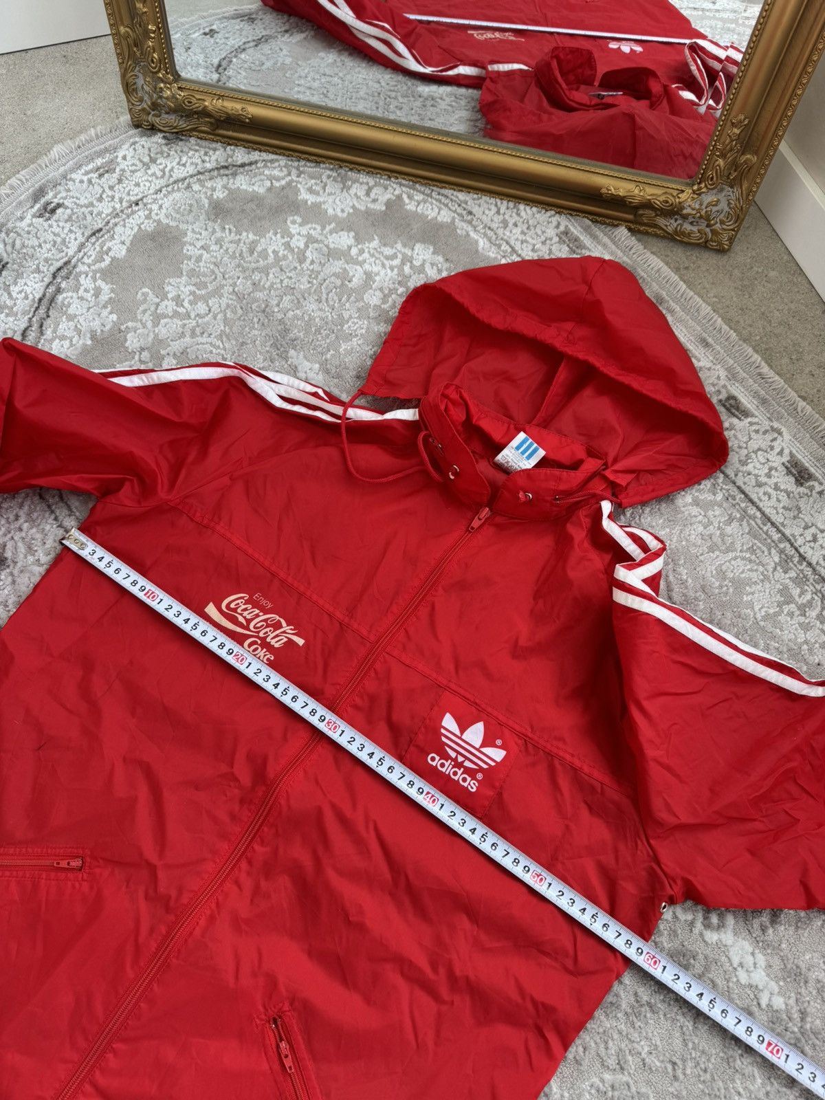 Adidas Adidas Coca Cola vinatge light jacket Size US XL / EU 56 / 4 - 12 Thumbnail