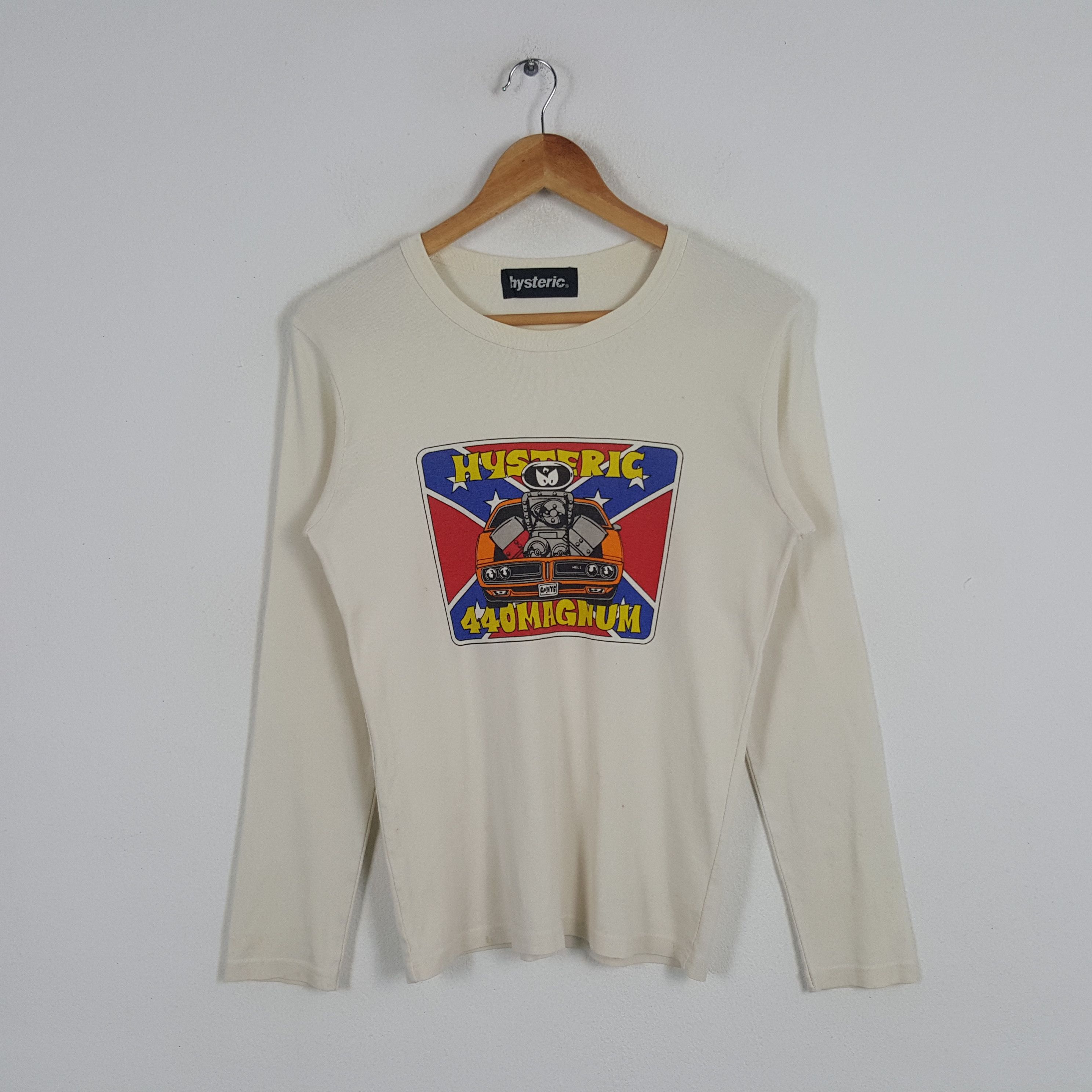 Hysteric Glamour × Japanese Brand × Vintage Vintage Hysteric Glamour 440 Magnum Japanese Brand Tshirt Size US S / EU 44-46 / 1 - 1 Thumbnail