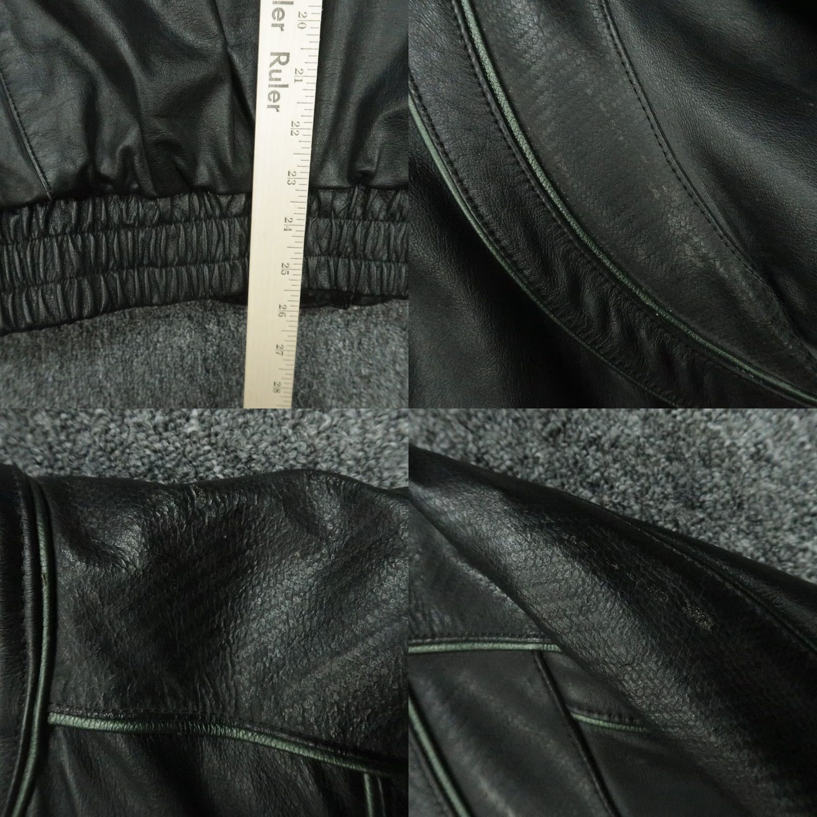 Harley Davidson Harley-Davidson Jacket Mens Medium Black Leather Bar Shield Quilt Lined Biker Shirt Jacket Mens Size US M / EU 48-50 / 2 - 9 Thumbnail