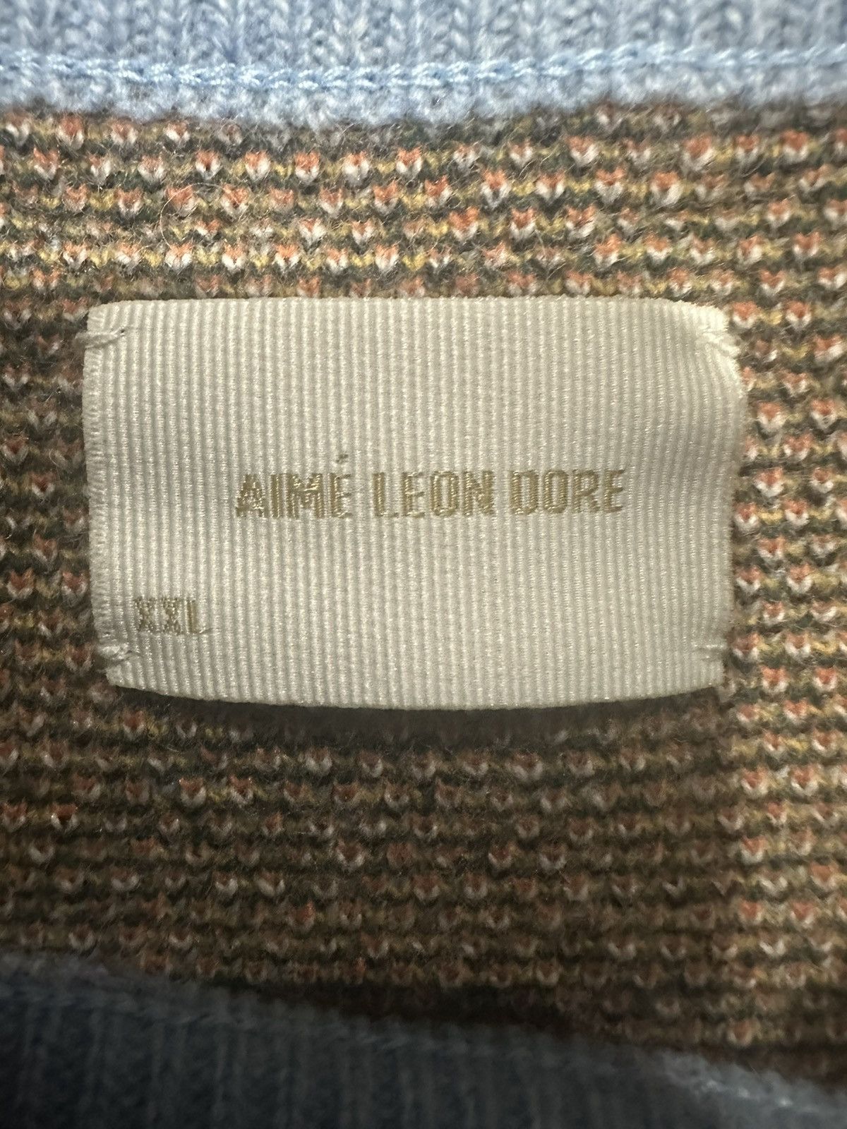 Aime Leon Dore ALD MOLINA MAN AND GOAT SWEATER Size US XXL / EU 58 / 5 - 3 Thumbnail