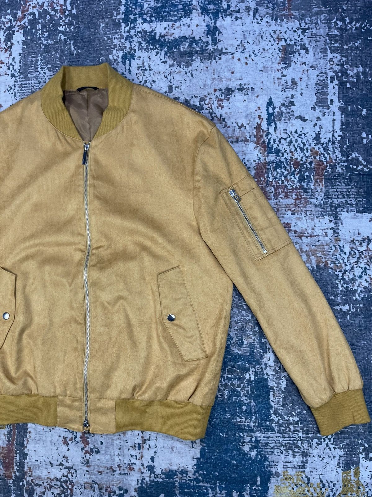Comme Ca Ism Comme Ca Men Suede Bomber Jackets Size US M / EU 48-50 / 2 - 4 Thumbnail
