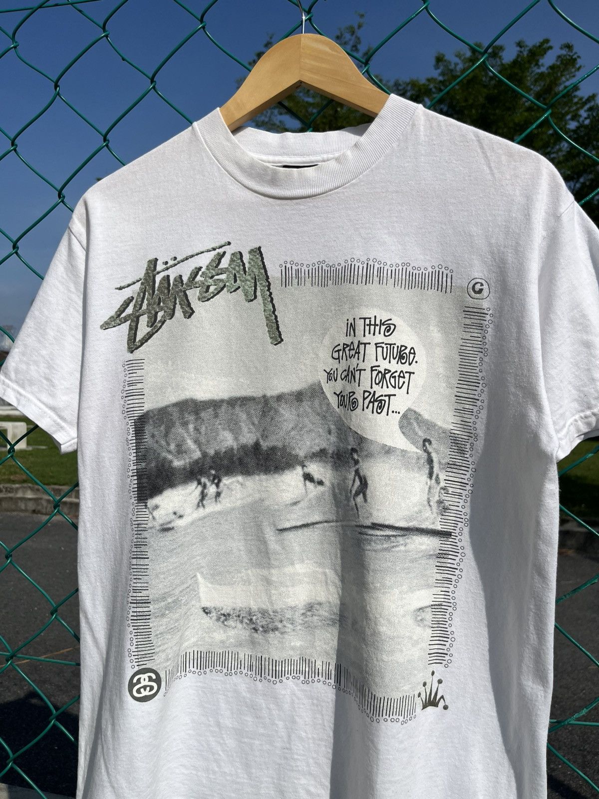 Stussy Stussy Vintage Surfing Photo Tee Size US M / EU 48-50 / 2 - 2 Thumbnail