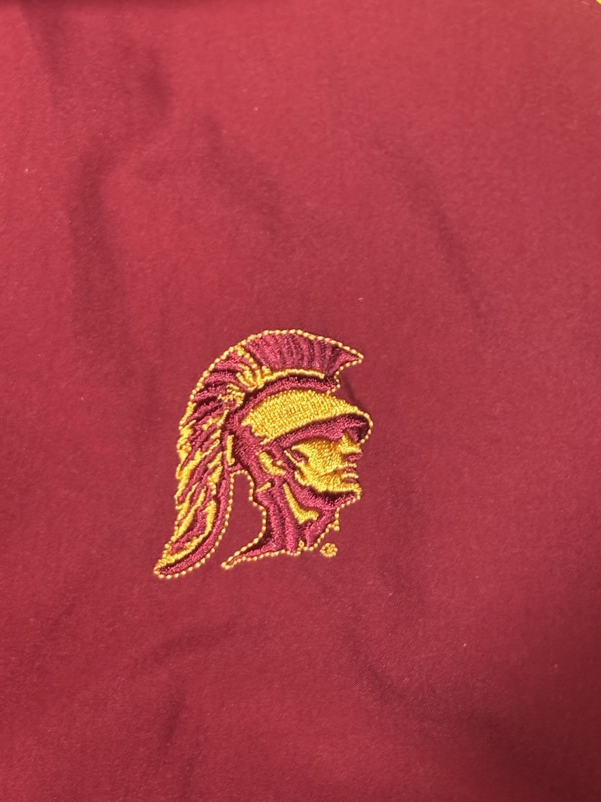 NCAA Vintage Russell Ath. USC Trojans College Jacket Size XL 0554 Size US XL / EU 56 / 4 - 4 Thumbnail