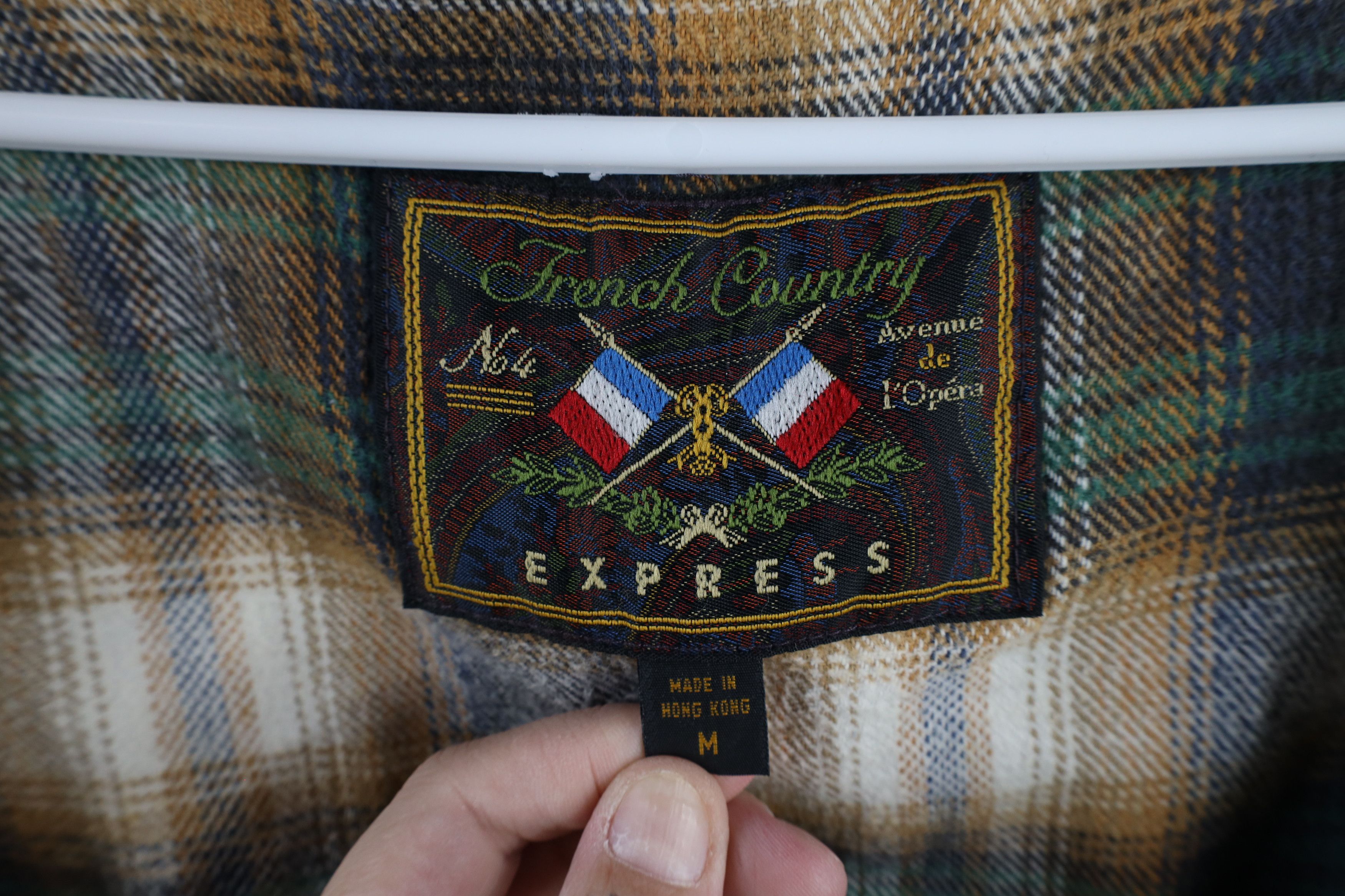 Vintage Vintage 90s Streetwear Baggy Flannel Lined Hook Jacket Size M / US 6-8 / IT 42-44 - 13 Thumbnail