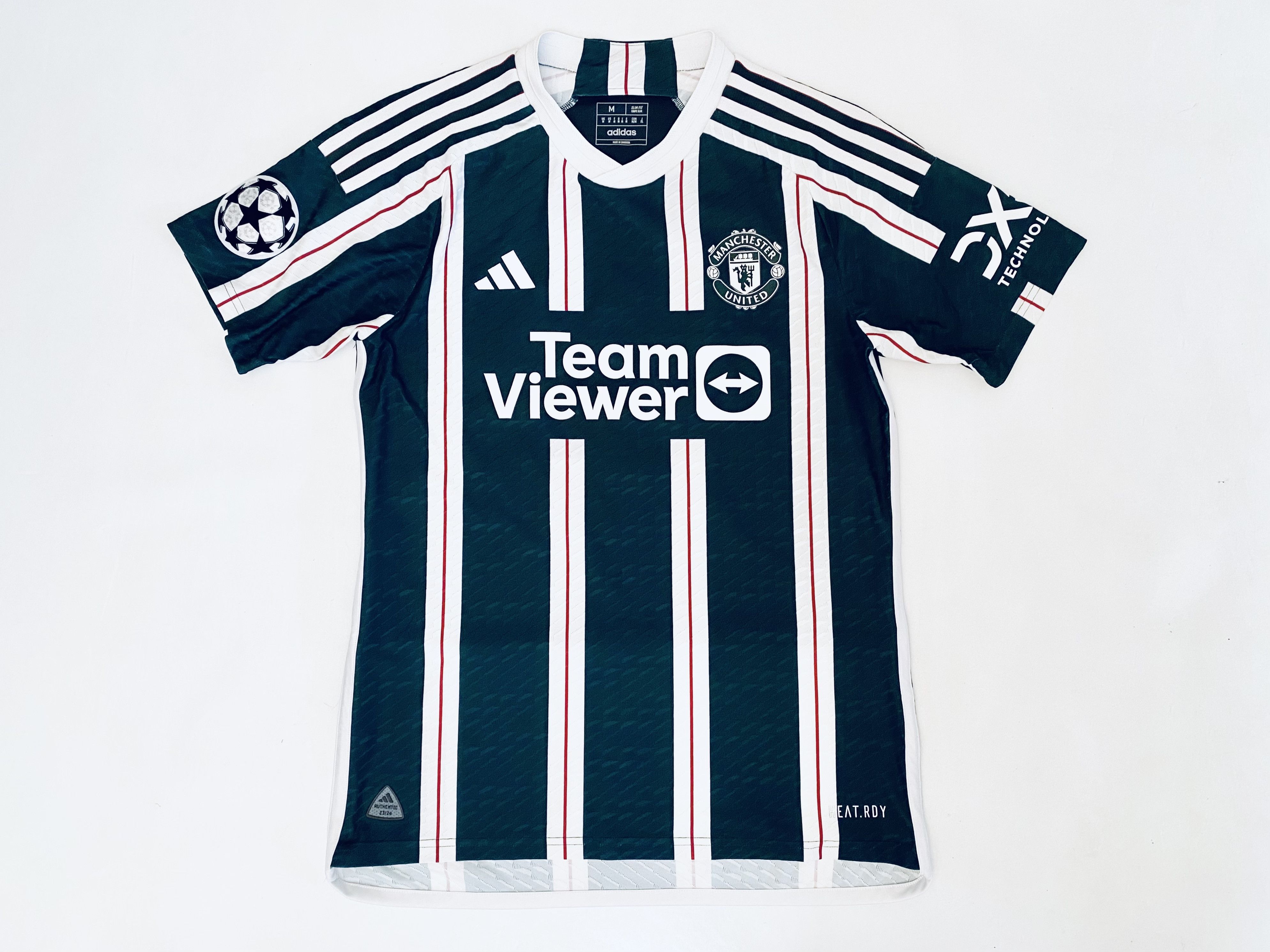 Adidas Manchester United BNWT Authentic Away Jersey 2023 - 2024 Size US M / EU 48-50 / 2 - 3 Thumbnail