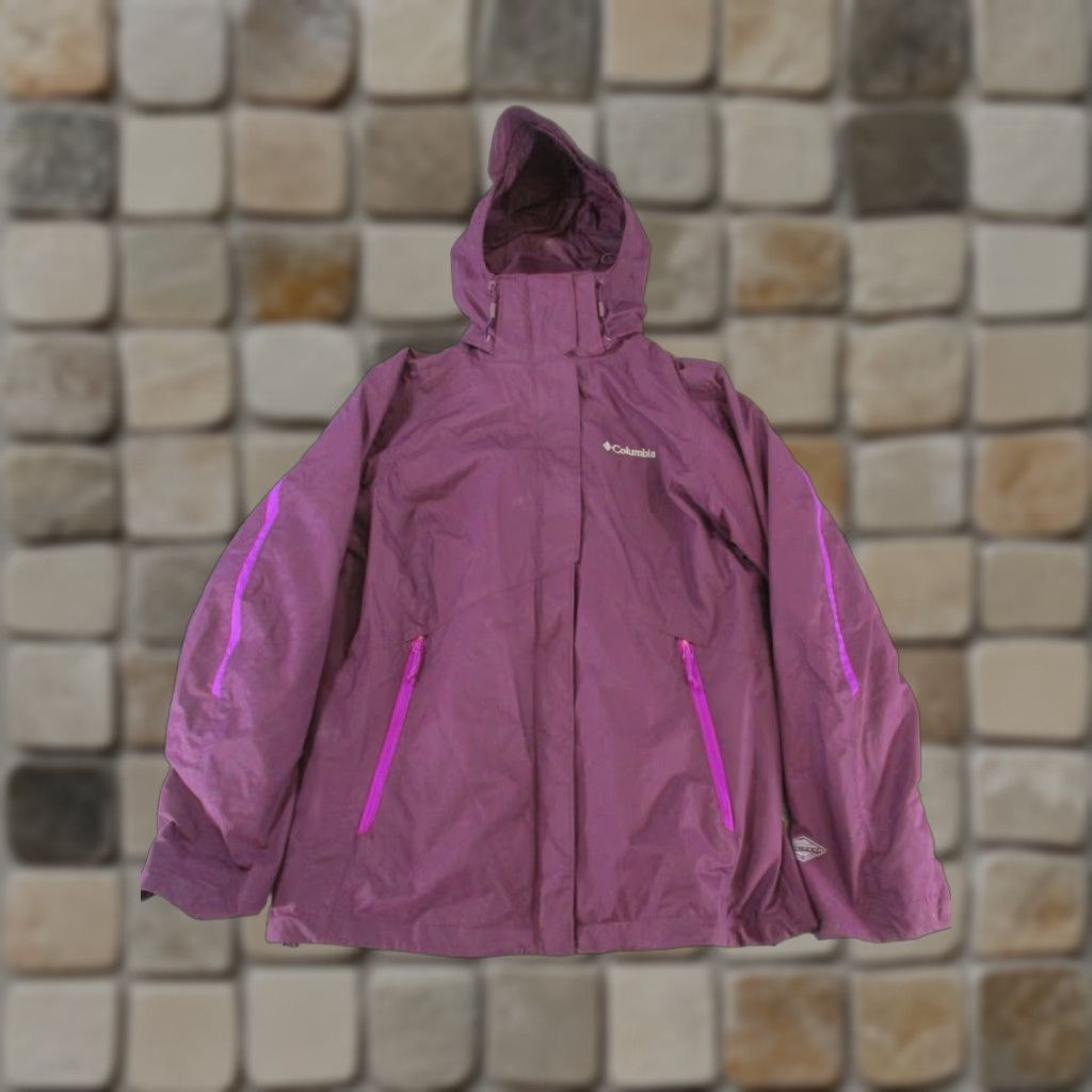 Vintage Columbia Bugaboo Jacket Womens Small Purple Interchange Insulated Omni-Tech Jacket Womens Small Purple Columbia Bugaboo Insulated Jacket Size S / US 4 / IT 40 - 1 Thumbnail