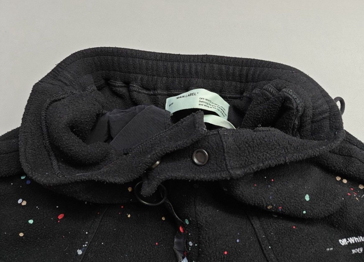 Off-White Off-White SS19 Paint Splatter Cargo Sweatpants Size US 30 / EU 46 - 7 Thumbnail