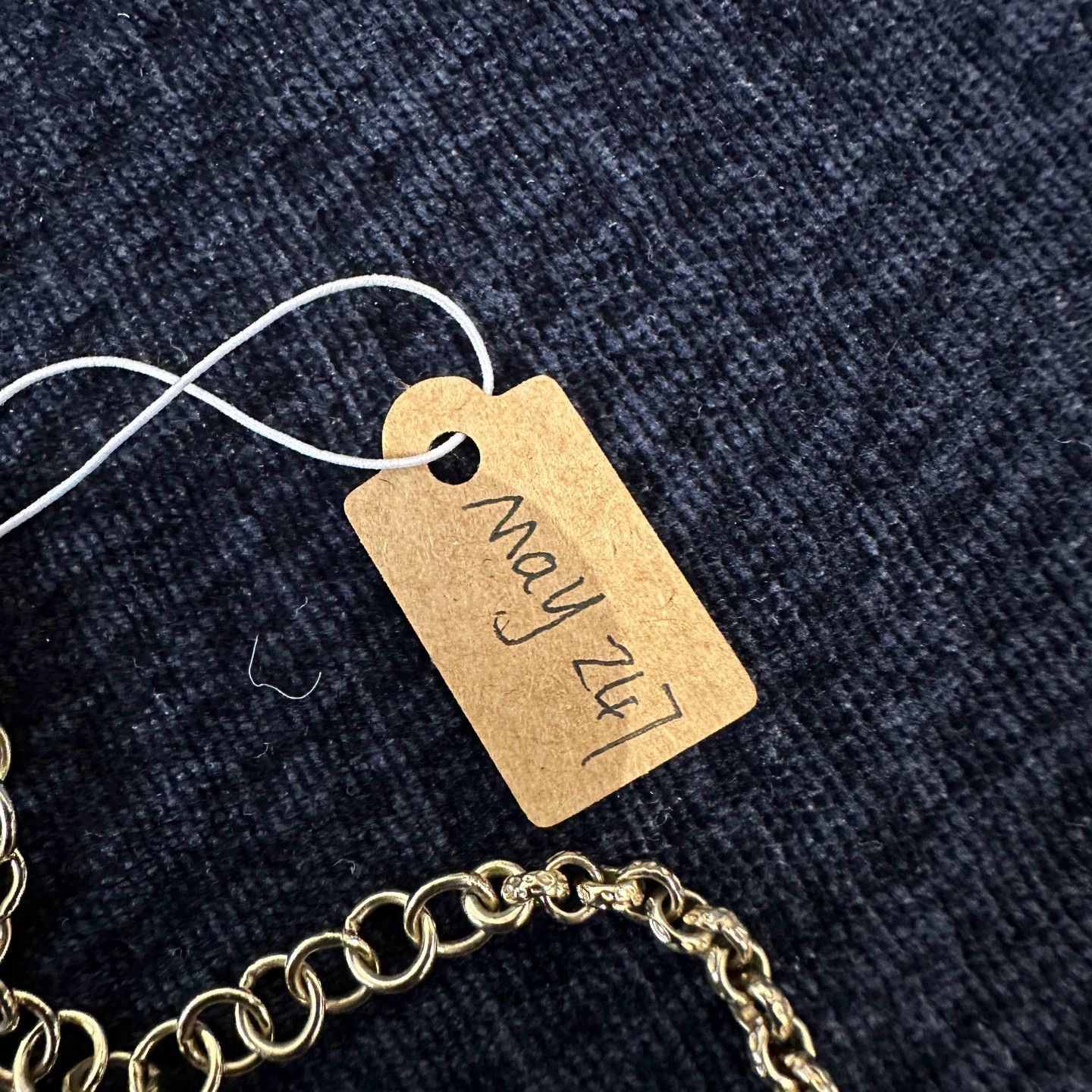 Chanel Chanel may247 23P Pink Paved Crystal Double Pearl C Choker Size ONE SIZE - 4 Thumbnail