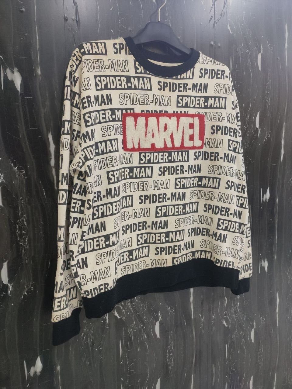Marvel Comics VINTAGE MARVEL SPELL LOGO SPIDER MAN AND BIG LOGO MARVEL Size US M / EU 48-50 / 2 - 3 Thumbnail