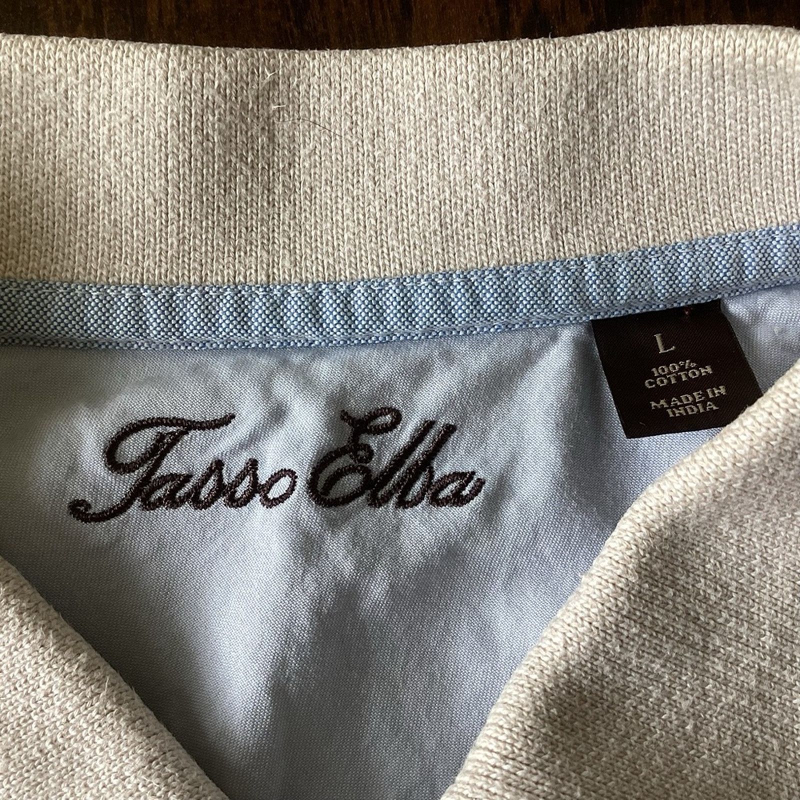 Tasso Elba Tasso Elba Polo Shirt Size US L / EU 52-54 / 3 - 3 Thumbnail