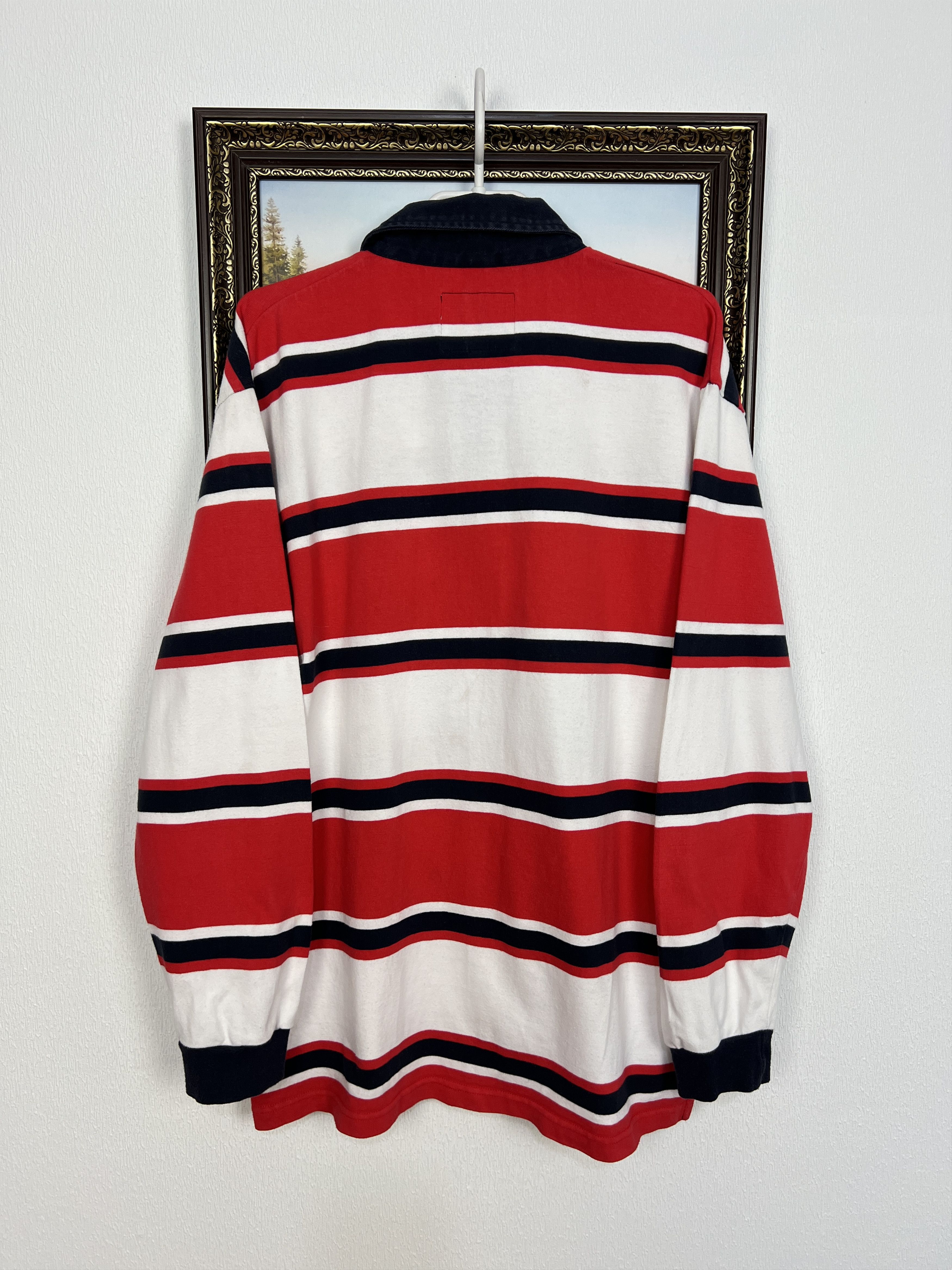 Cotton Traders Vintage Gloucester Rugby Union Jersey Long Sleeve Trikot Size US L / EU 52-54 / 3 - 9 Thumbnail