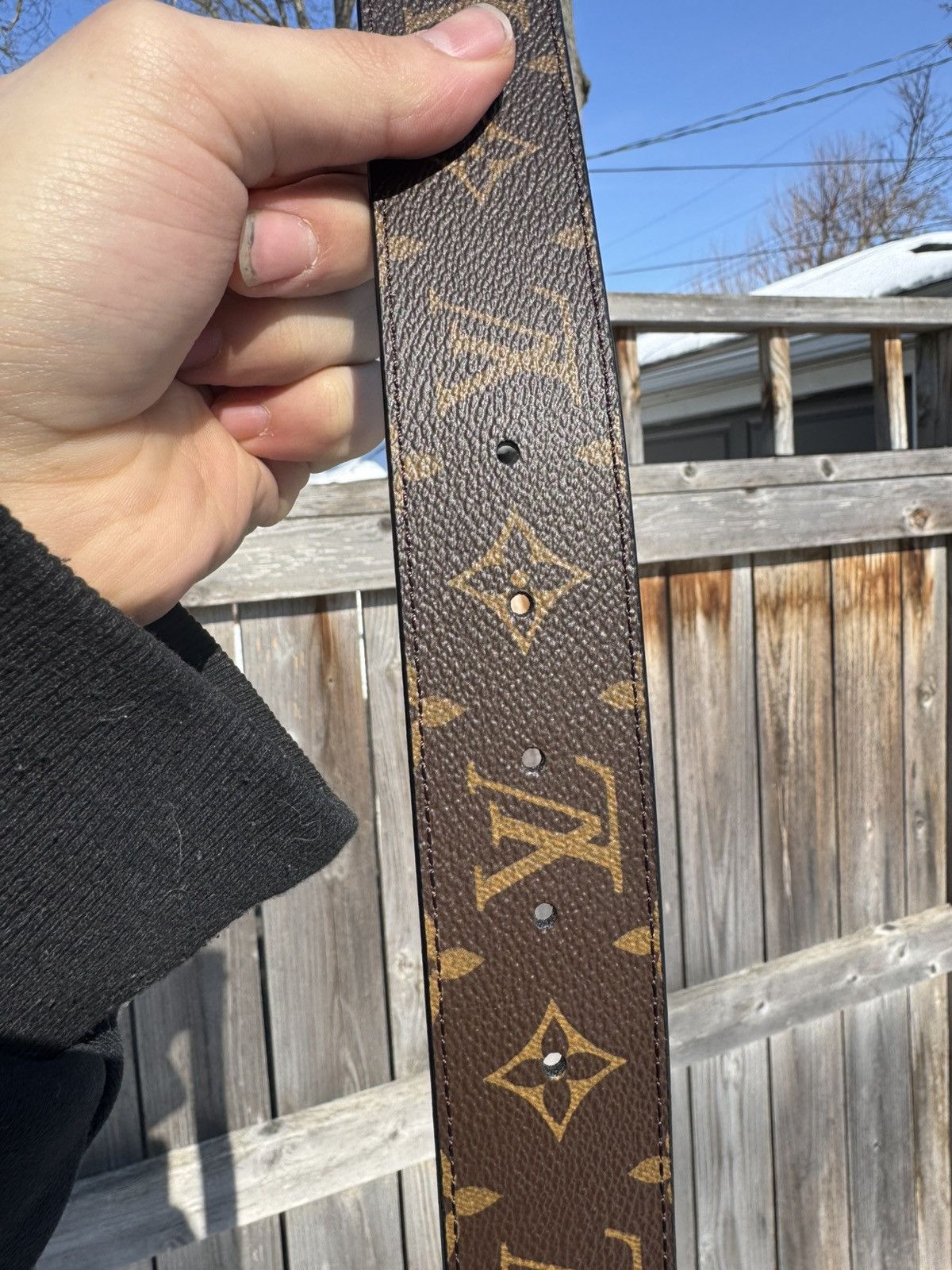 Louis Vuitton Louis Vuitton Monogram Reversible Belt M9821 Size 36 - 5 Thumbnail