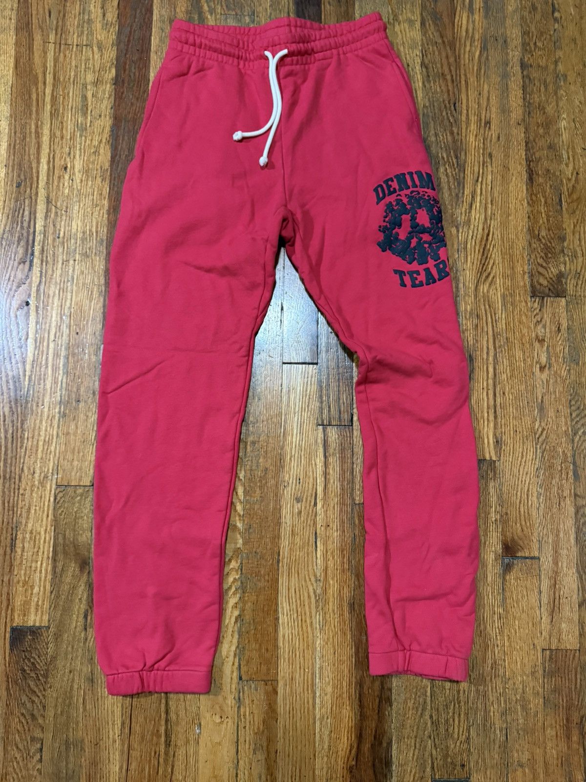 DENIM TEARS Denim Tears University Red Sweatpants Size Medium Size US 32 / EU 48 - 1 Thumbnail
