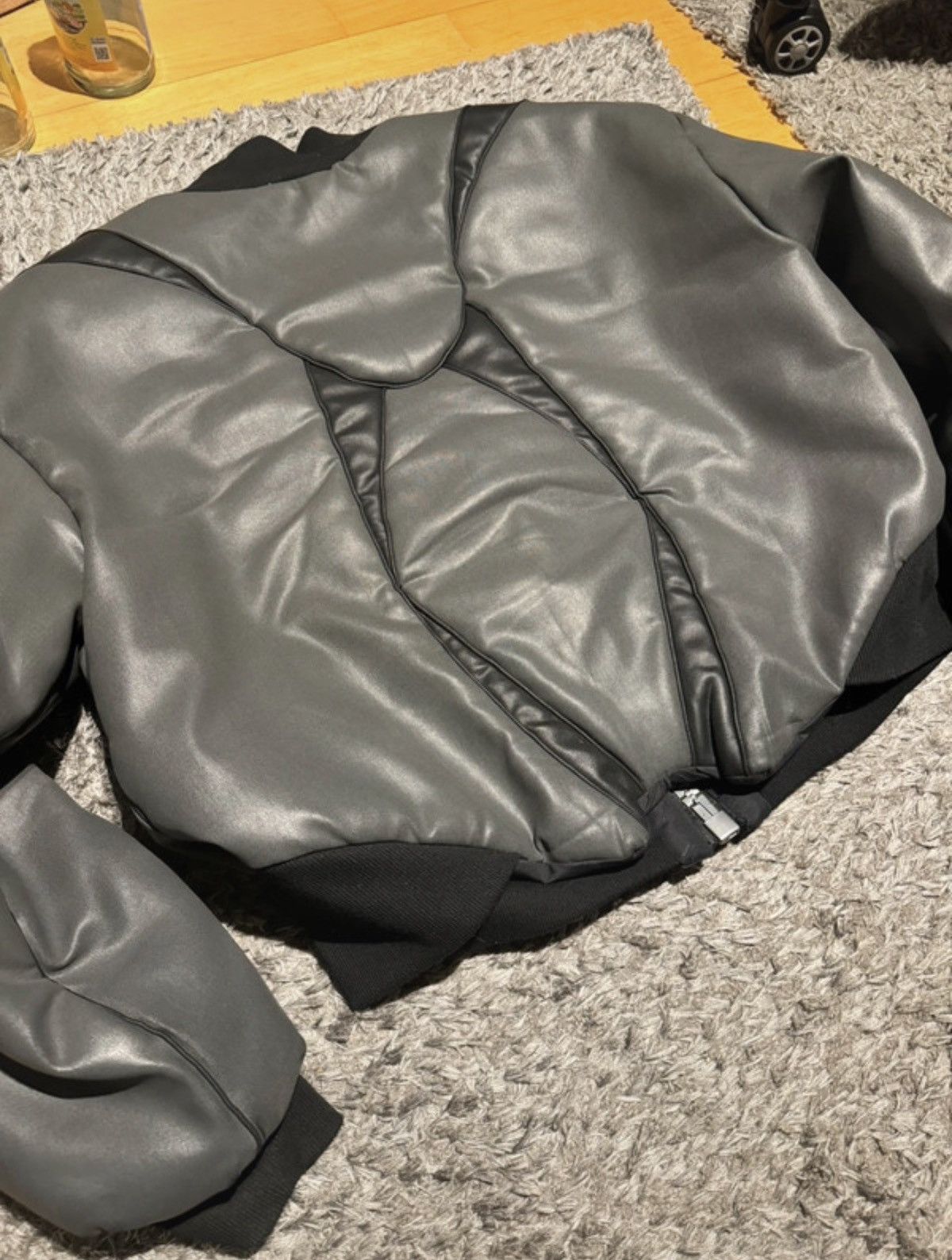 Other Accox Studios Leather Bomber Jacket Size US L / EU 52-54 / 3 - 5 Thumbnail