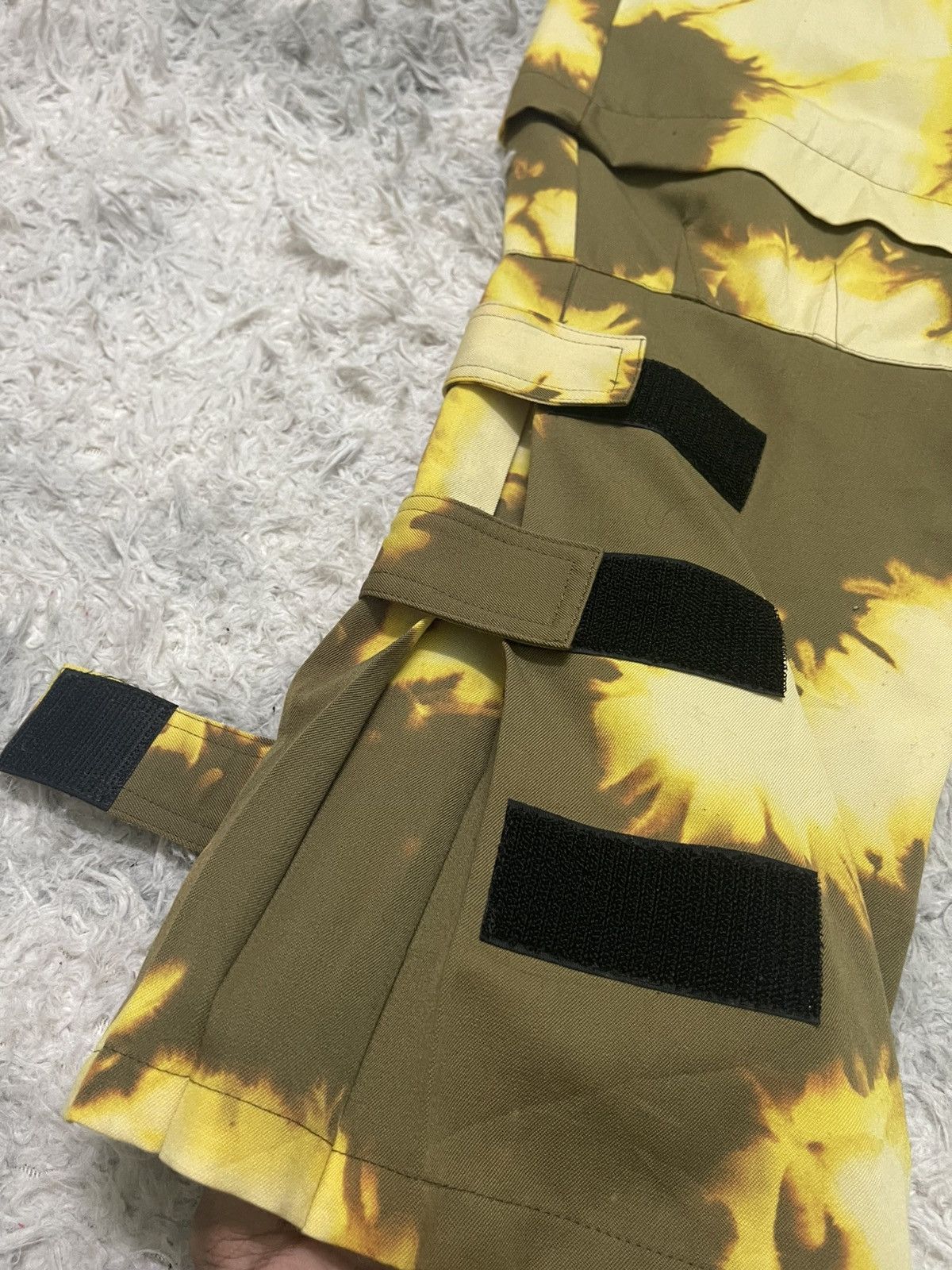 Japanese Brand 2000s ISAMU KATAYAMA INSPIRED TIE DYE PANT RARE Size US 29 - 5 Thumbnail