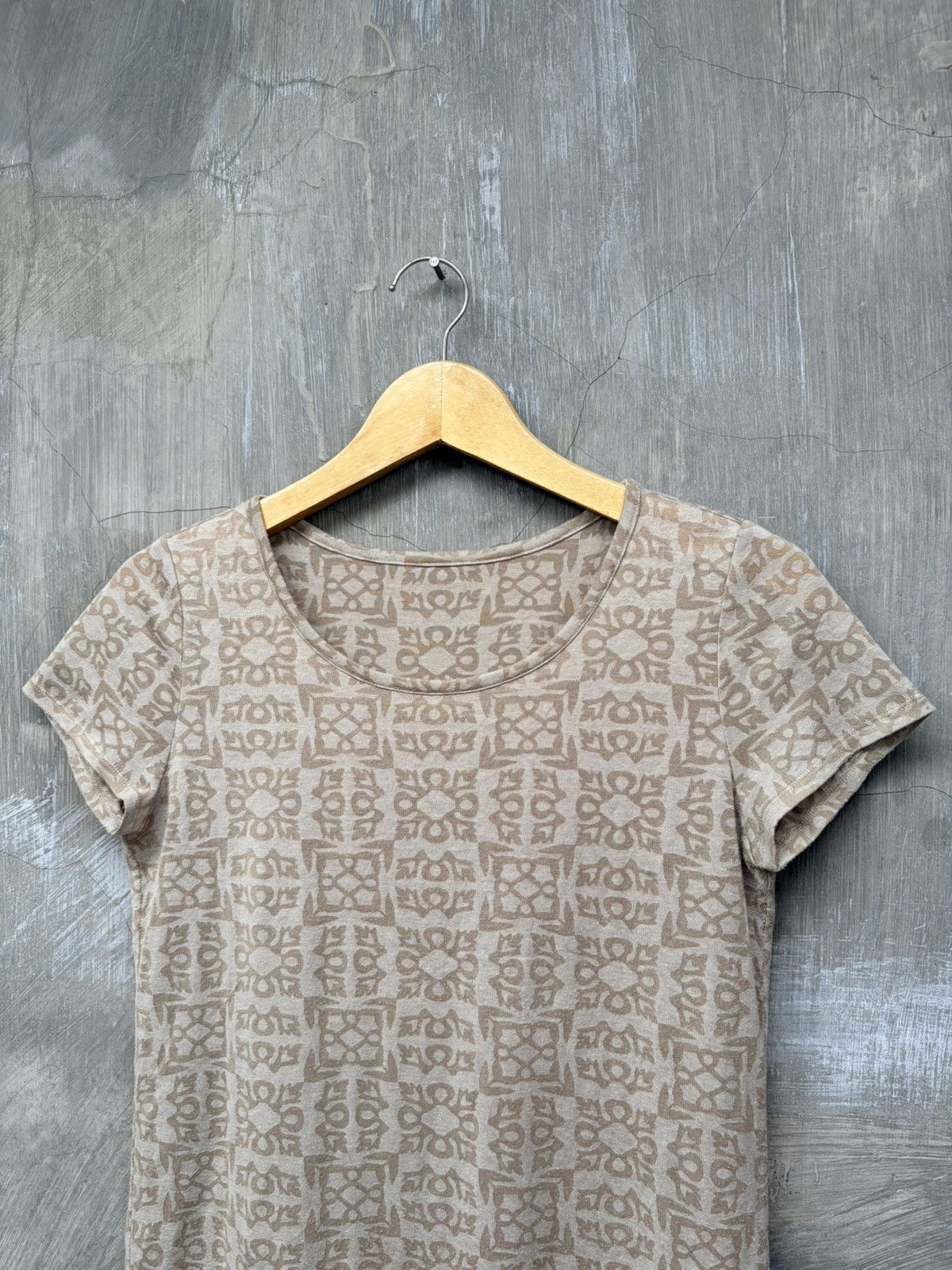 yoshie inaba Yoshie Inaba Tessellated Geometric Pattern T-Shirt Size S / US 4 / IT 40 - 2 Thumbnail