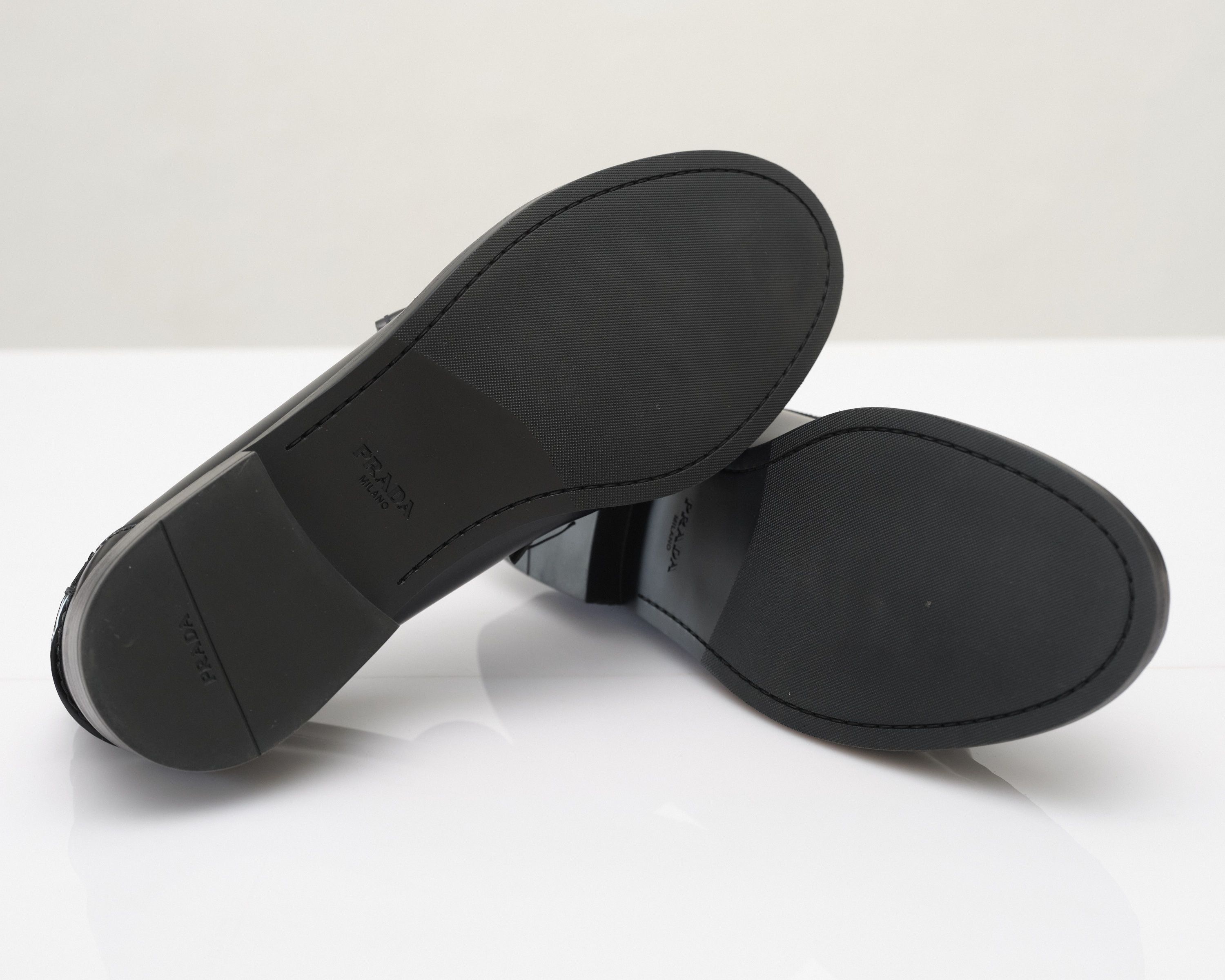 Prada Prada brushed leather loafers Size US 9 / IT 39 - 7 Thumbnail