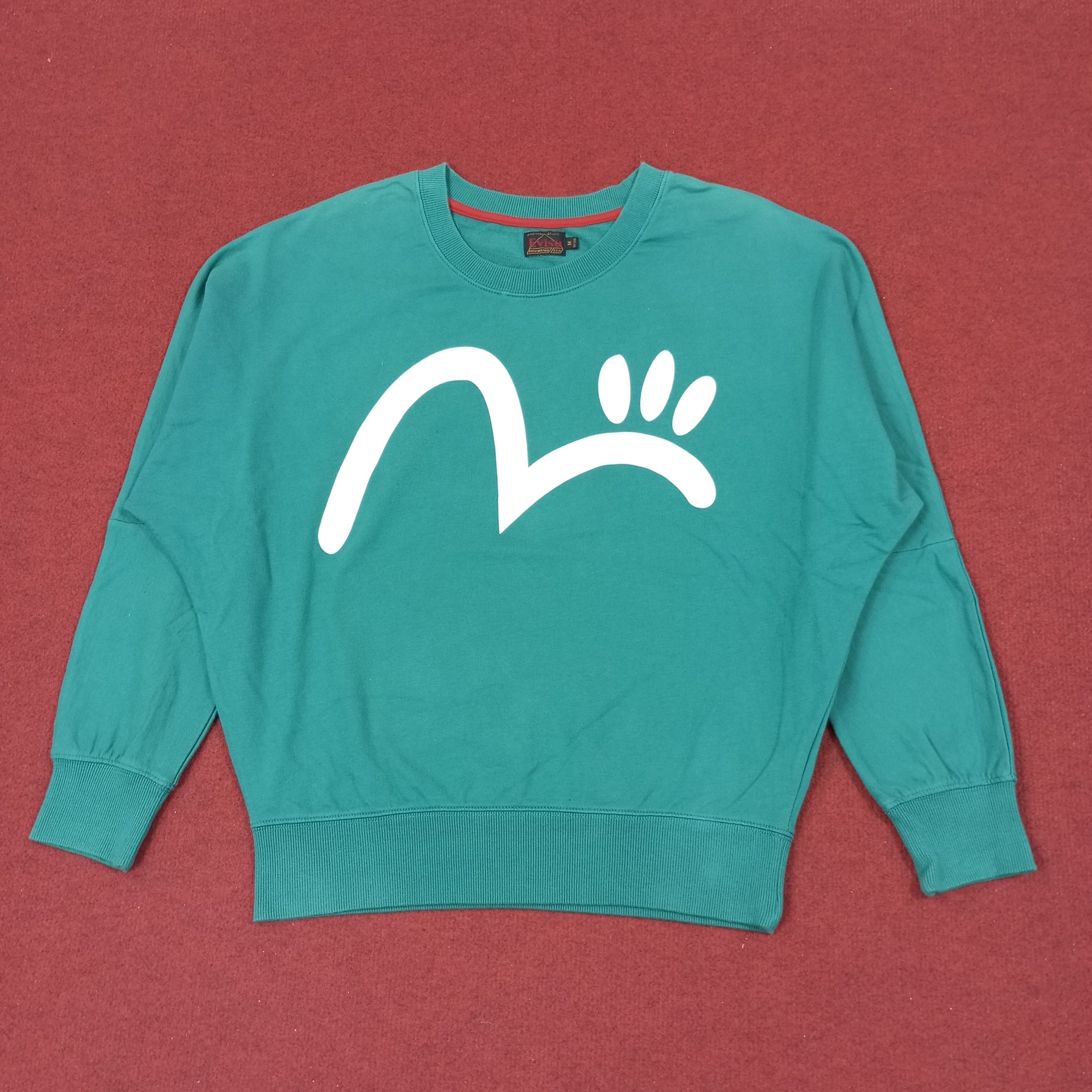 Evisu × Japanese Brand × Vintage Evisu Japanese Brand Sweatshirt c230n19 Size US L / EU 52-54 / 3 - 1 Thumbnail