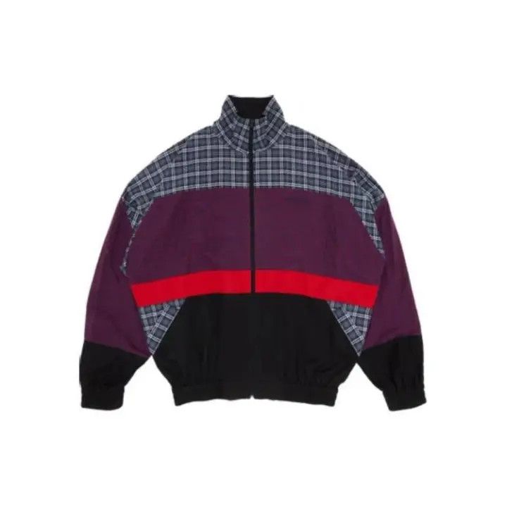 Balenciaga Balenciaga Men's Zip-Up Checkered Jacket Size US L / EU 52-54 / 3 - 1 Thumbnail
