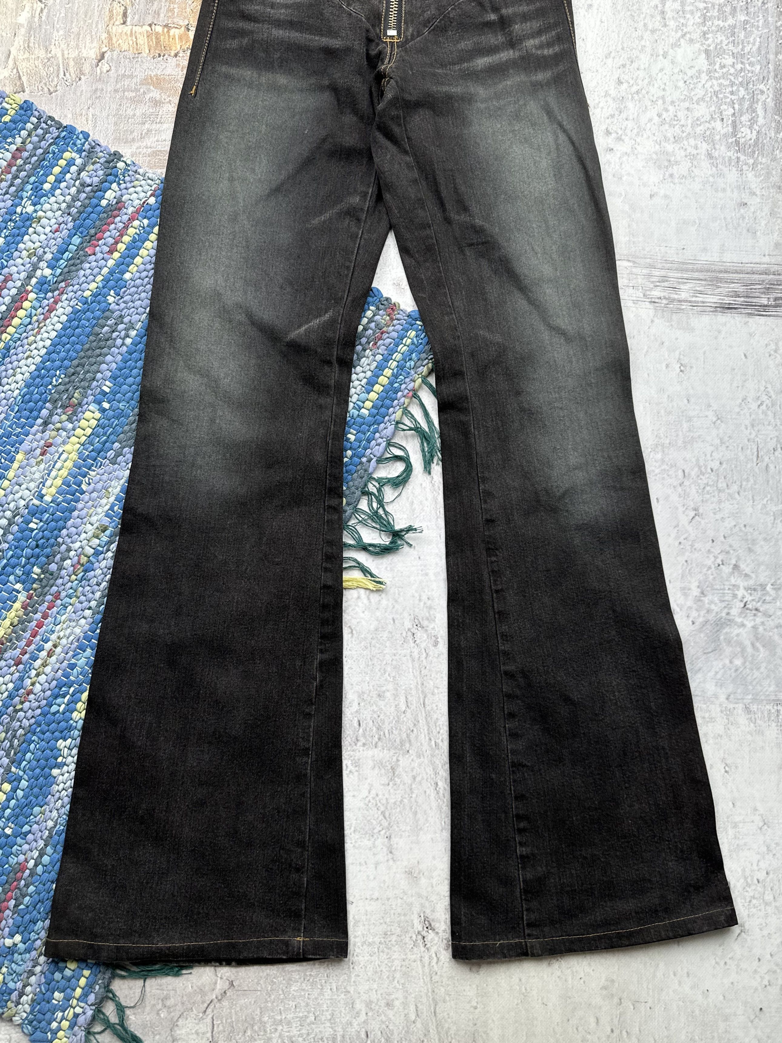 Japanese Brand Vintage Flared Jeans A342(305) Size 25" / US 0 / IT 36 - 3 Thumbnail