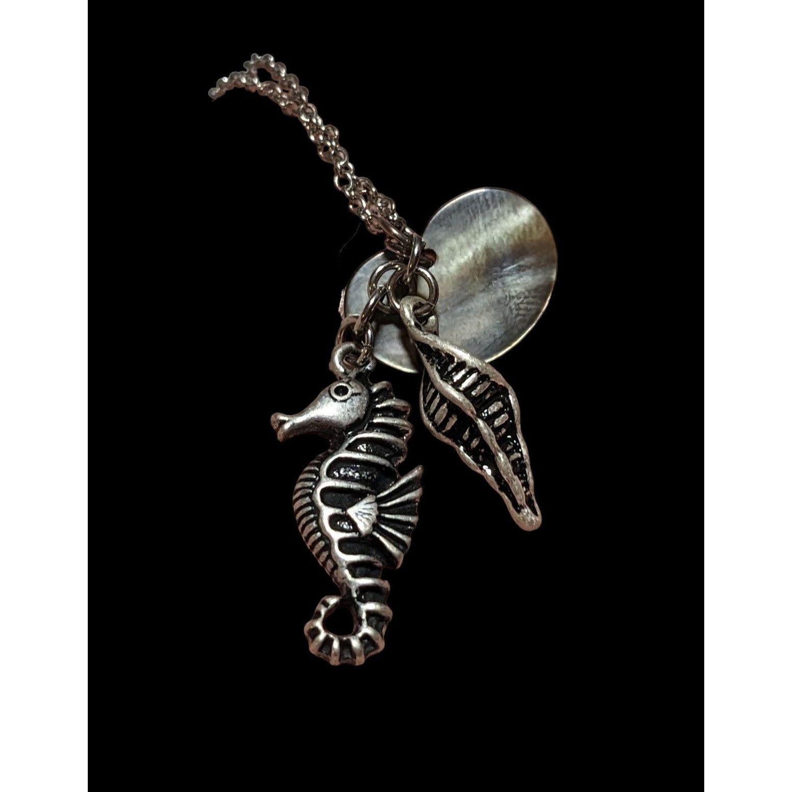 Other Seahorse Seashell Mermaid Charm Necklace Size ONE SIZE - 2 Thumbnail