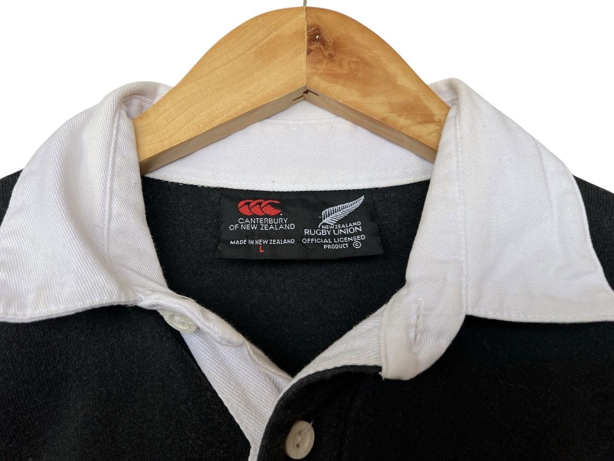 Canterbury of New Zealand Vintage 90s Canterburry World Cup Polo Rugby All Black Shirt Size US L / EU 52-54 / 3 - 8 Thumbnail