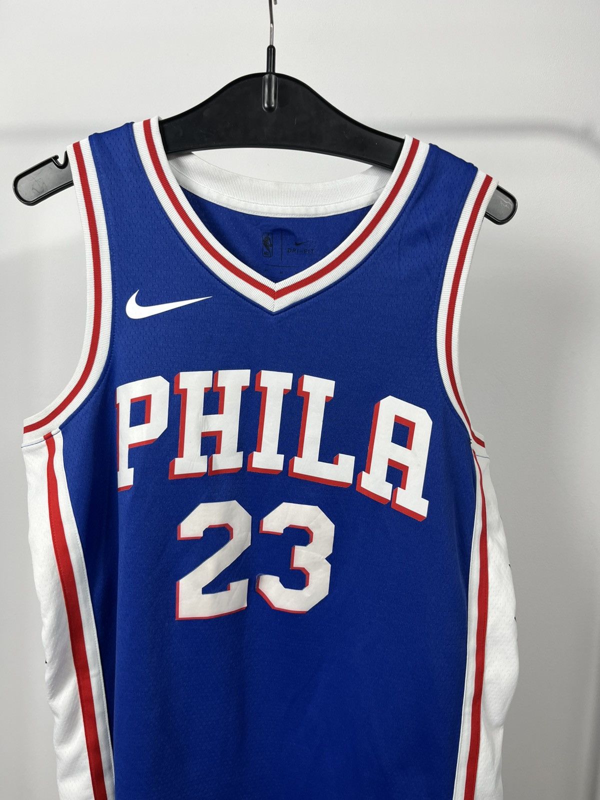Nike Nike NBA 76ers Jimmy Butler #23 Swingman Jersey Blue Size M Size US M / EU 48-50 / 2 - 3 Thumbnail