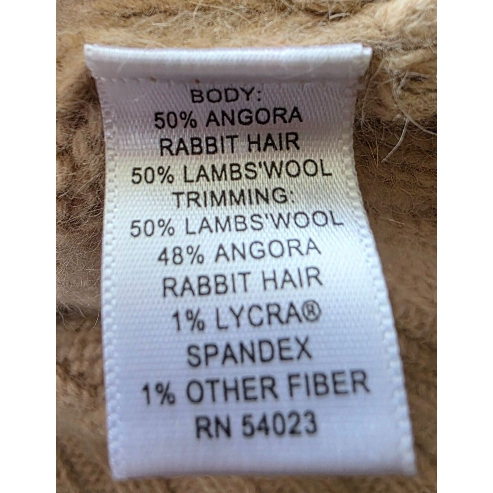 Banana Republic Banana Republic Beige Angora Rabbit Lamb wool Sweater Women Size S / US 4 / IT 40 - 5 Thumbnail