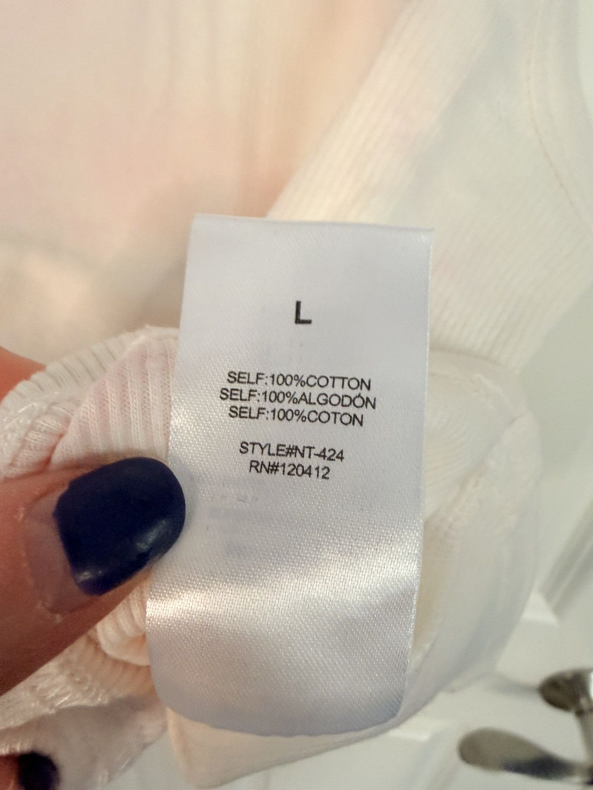 Other Nia pink tie dye ribbed cotton tank size L new with tags Size L / US 10 / IT 46 - 4 Thumbnail