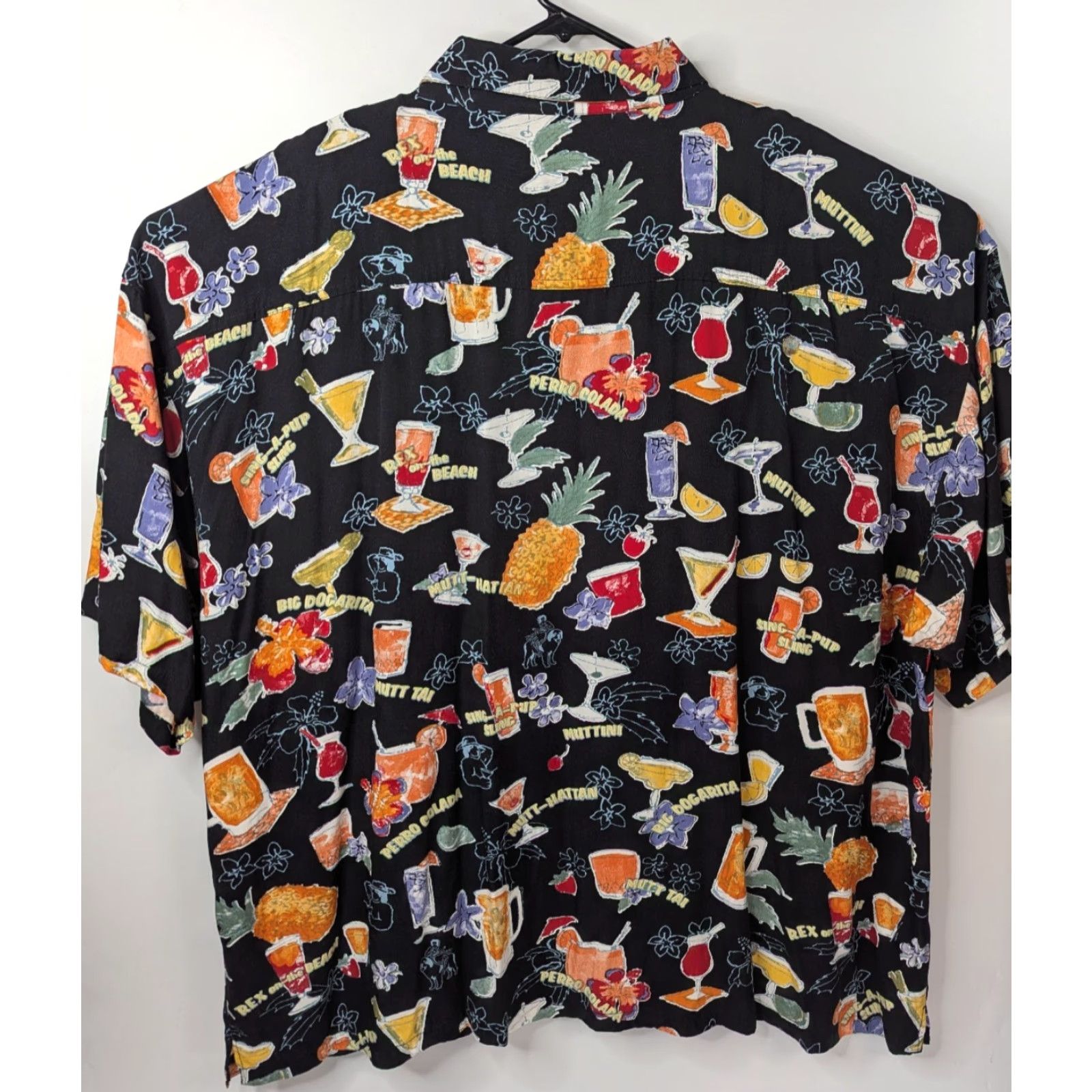 Big Dogs VINTAGE Big Dogs Shirt Mens 5X Blue Floral Beach Hawaiian Short Sleeve Button-Up Collared 5X Casual Party/Cocktail Travel Vacation Size US XXL / EU 58 / 5 - 2 Thumbnail
