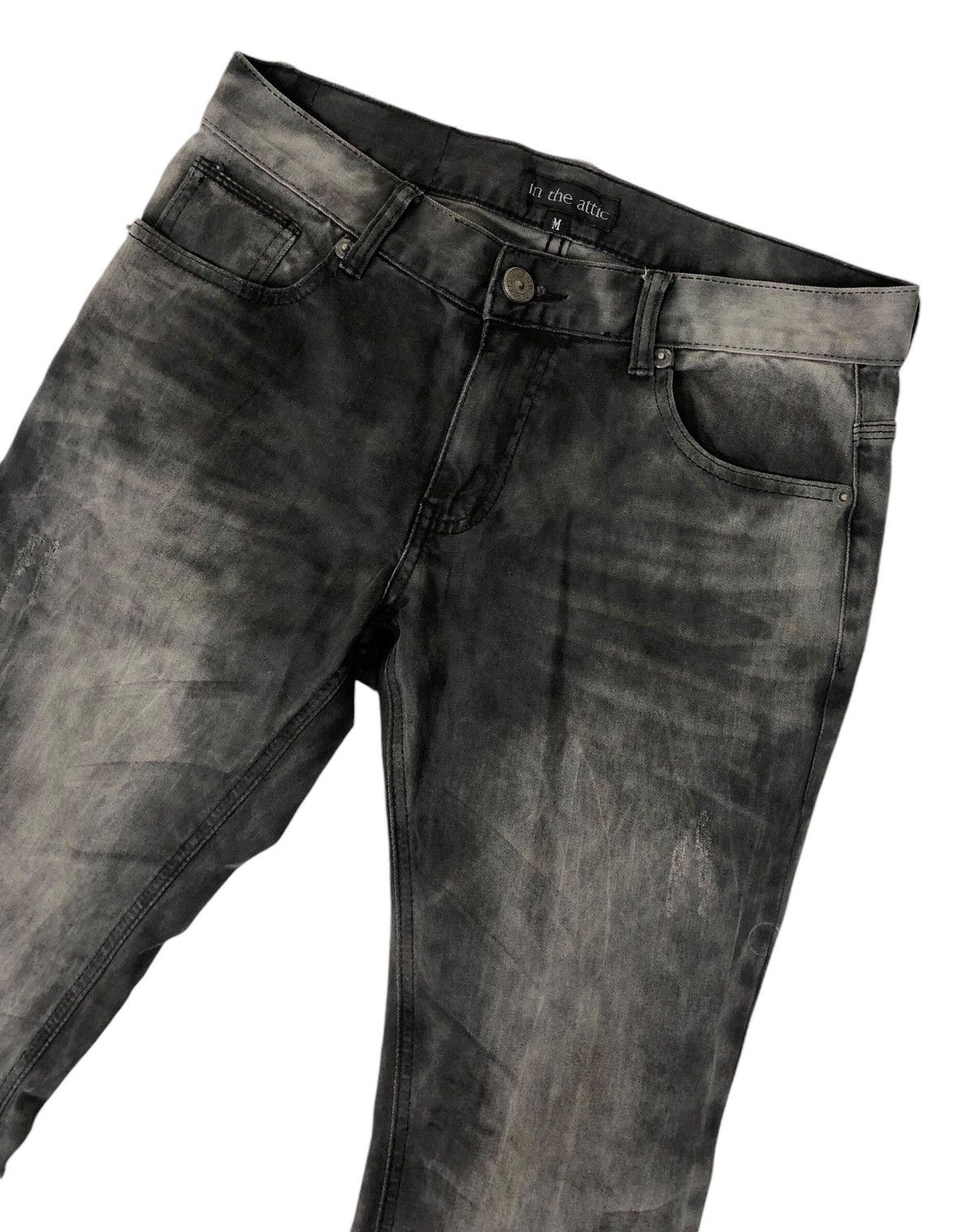 Hysteric Glamour Japanese Brand In The Attic Acid Wash Denim Jeans Size US 31 - 5 Thumbnail